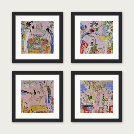 The Birds Of Bramblewick - Framed Print - Black, 12x12