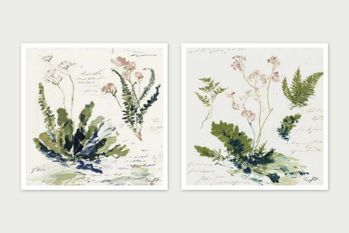 The Paris Ferns - Paper Print, 30x30