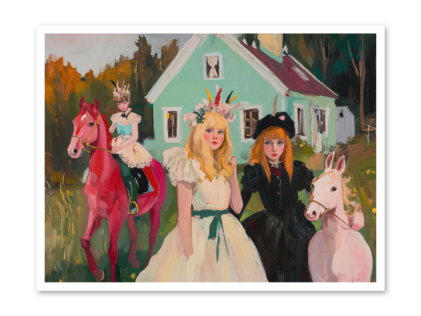 Theater Games Glow No.2 REZ -- Paper Print 40x30