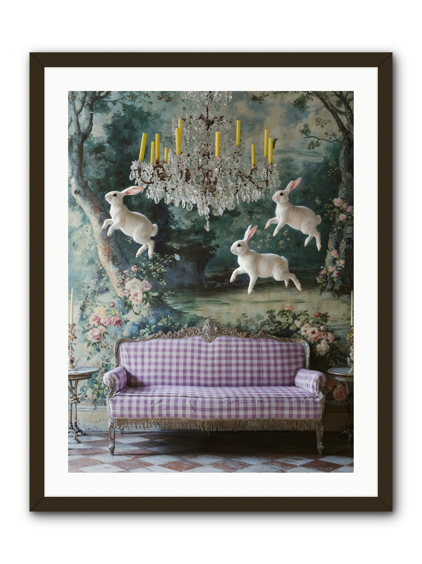 Theater Of Morning Light -- Framed Print - Black 24x32
