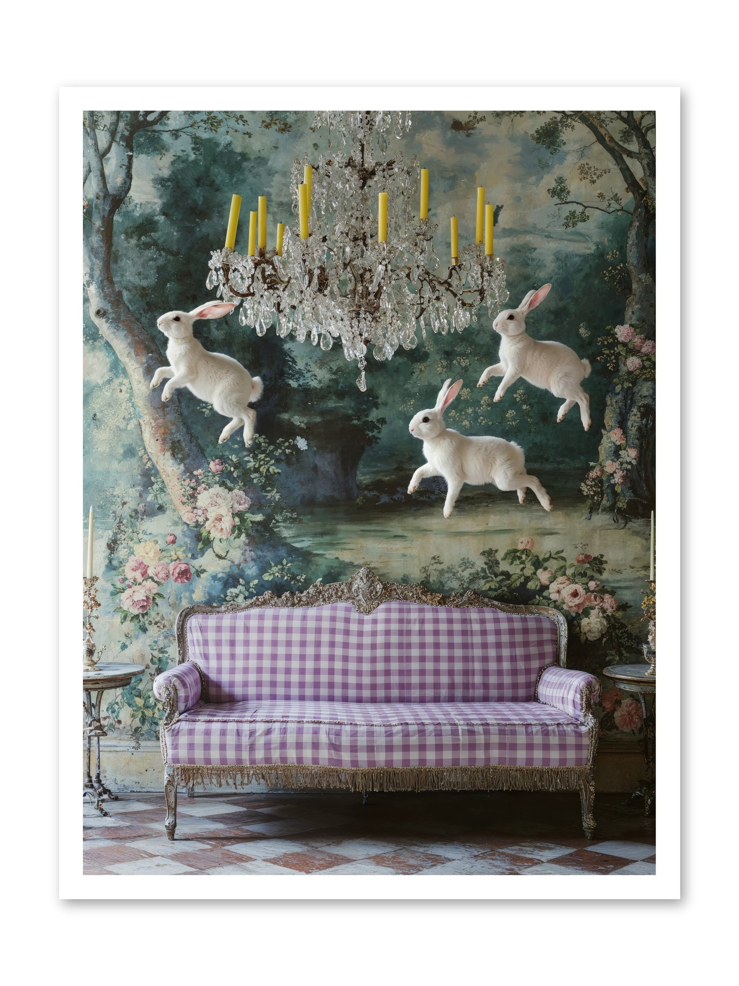 Theater Of Morning Light -- Loose Canvas Print 24x32