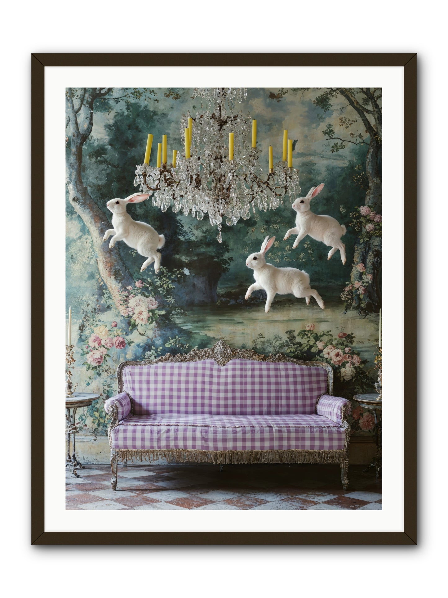 Theater Of Morning Light -- Framed Print - Black 30x40