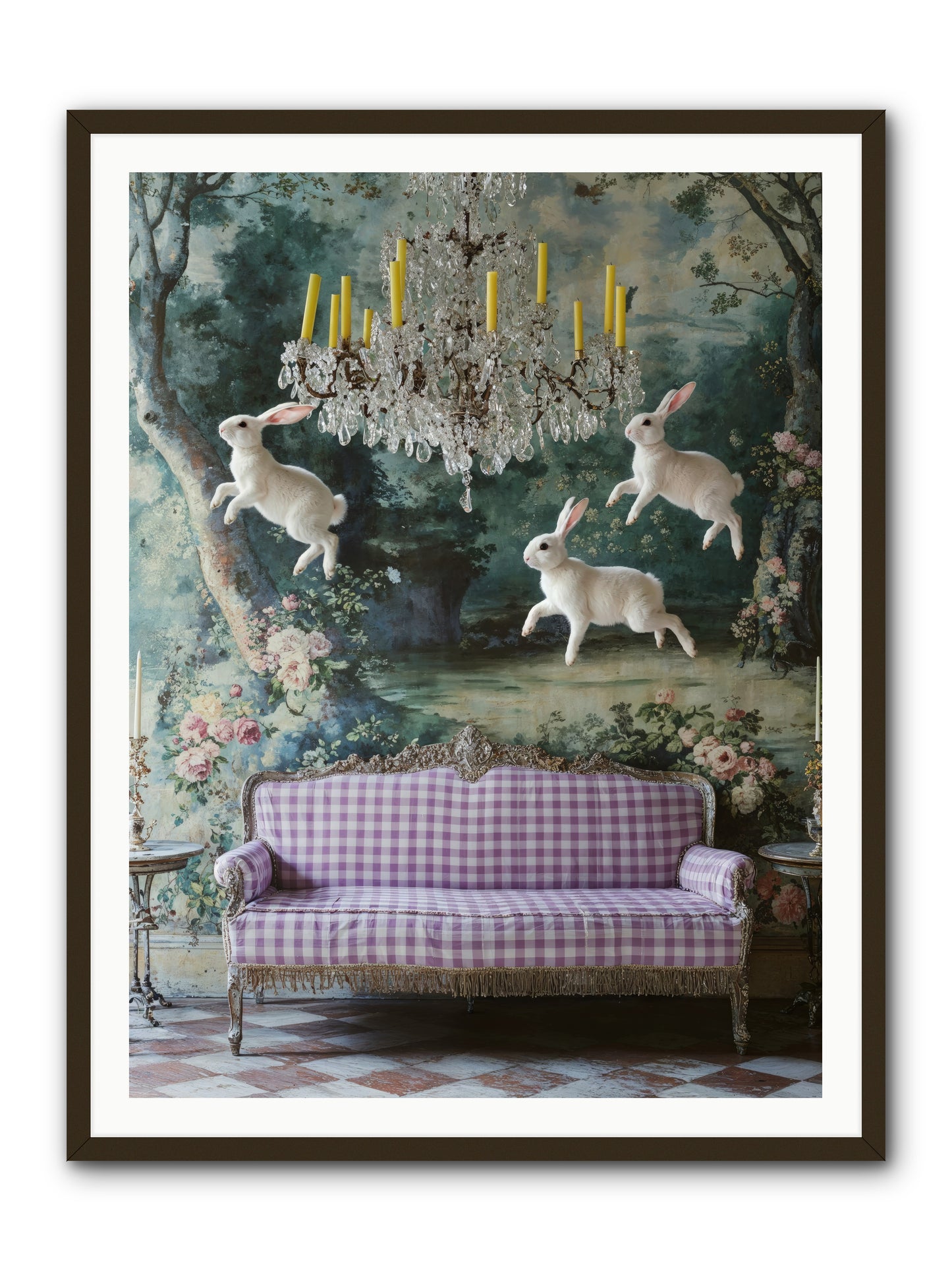 Theater Of Morning Light -- Framed Print - Black 36x48