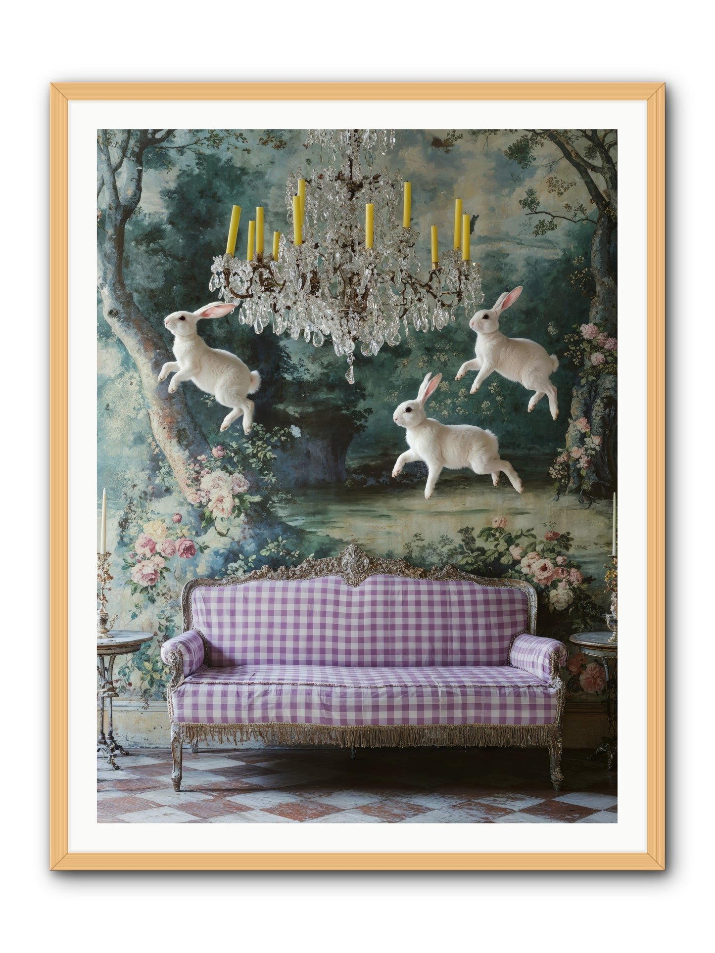 Theater Of Morning Light -- Framed Print - Natural 36x48