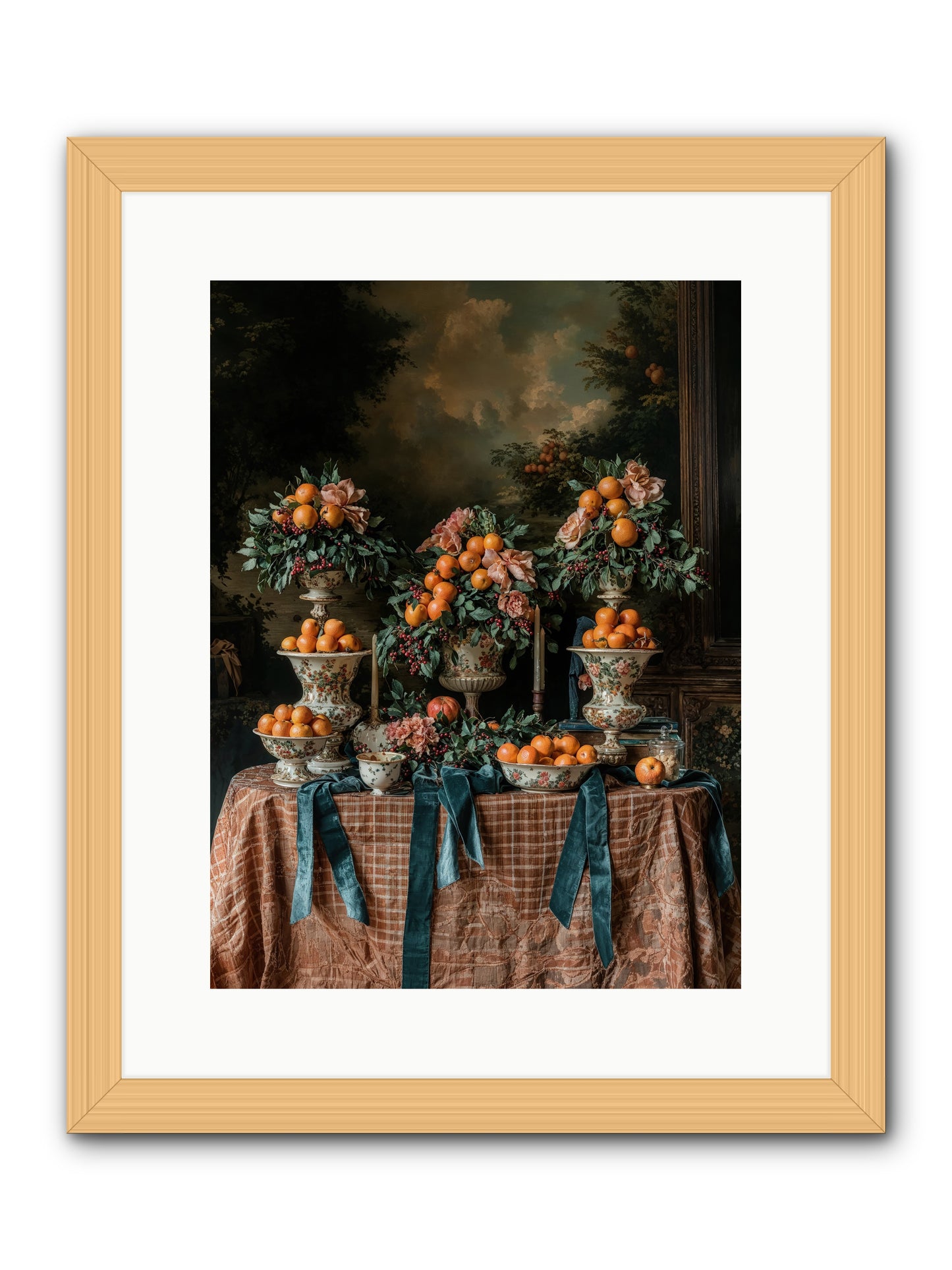 Theater Of Sweetness -- Framed Print - Natural 12x16