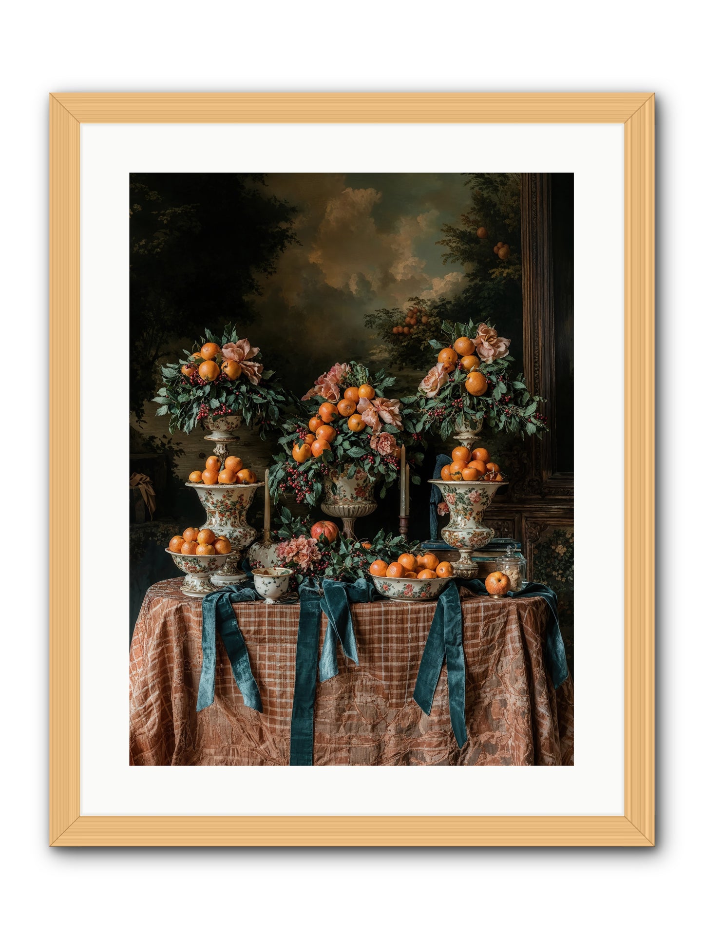 Theater Of Sweetness -- Framed Print - Natural 18x24