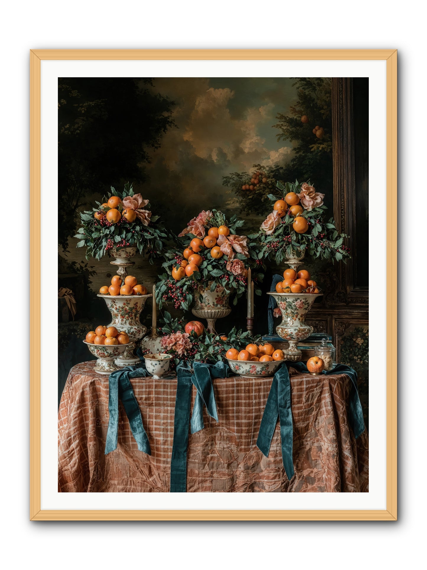 Theater Of Sweetness -- Framed Print - Natural 36x48