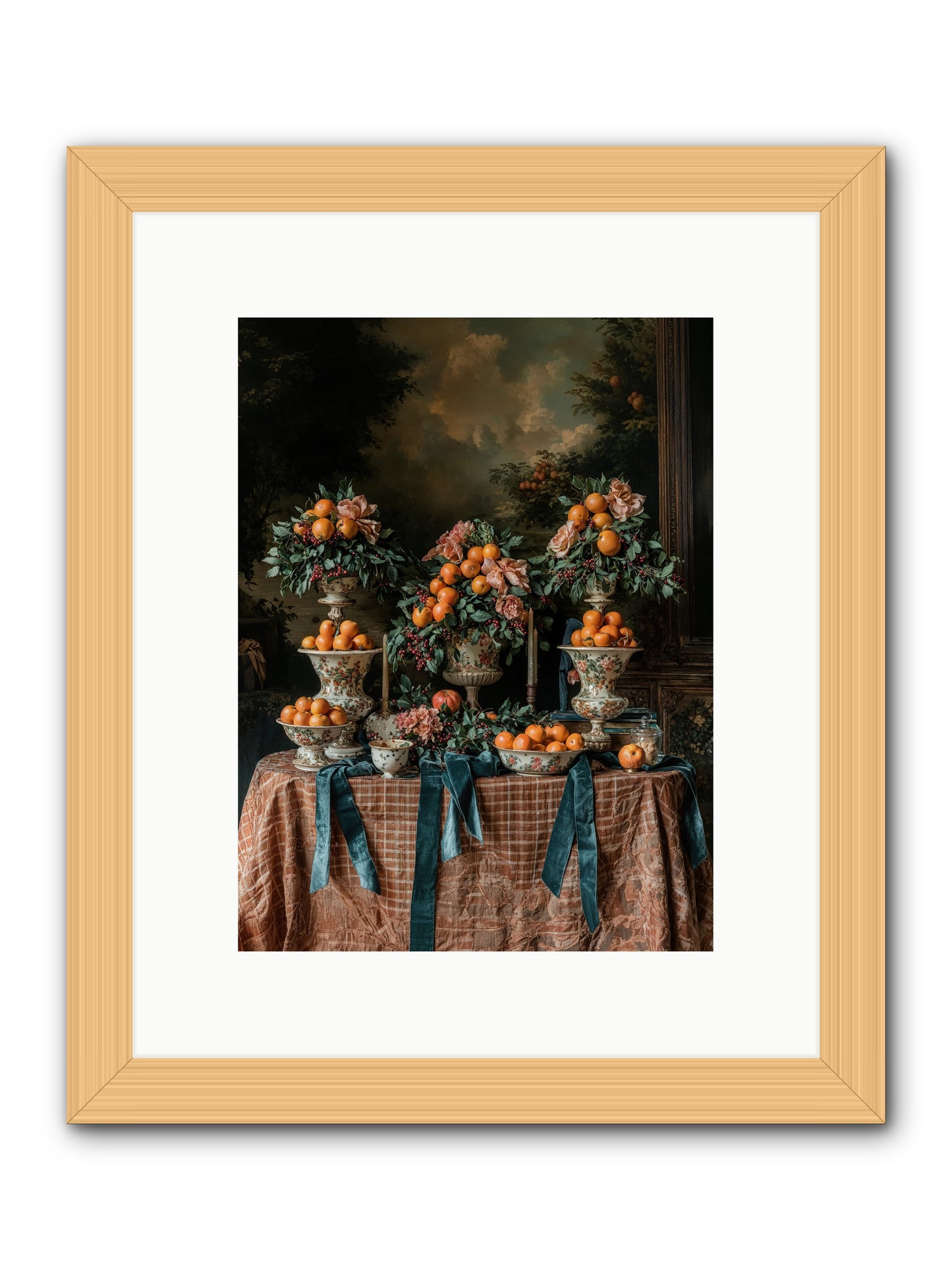 Theater Of Sweetness -- Framed Print - Natural 9x12