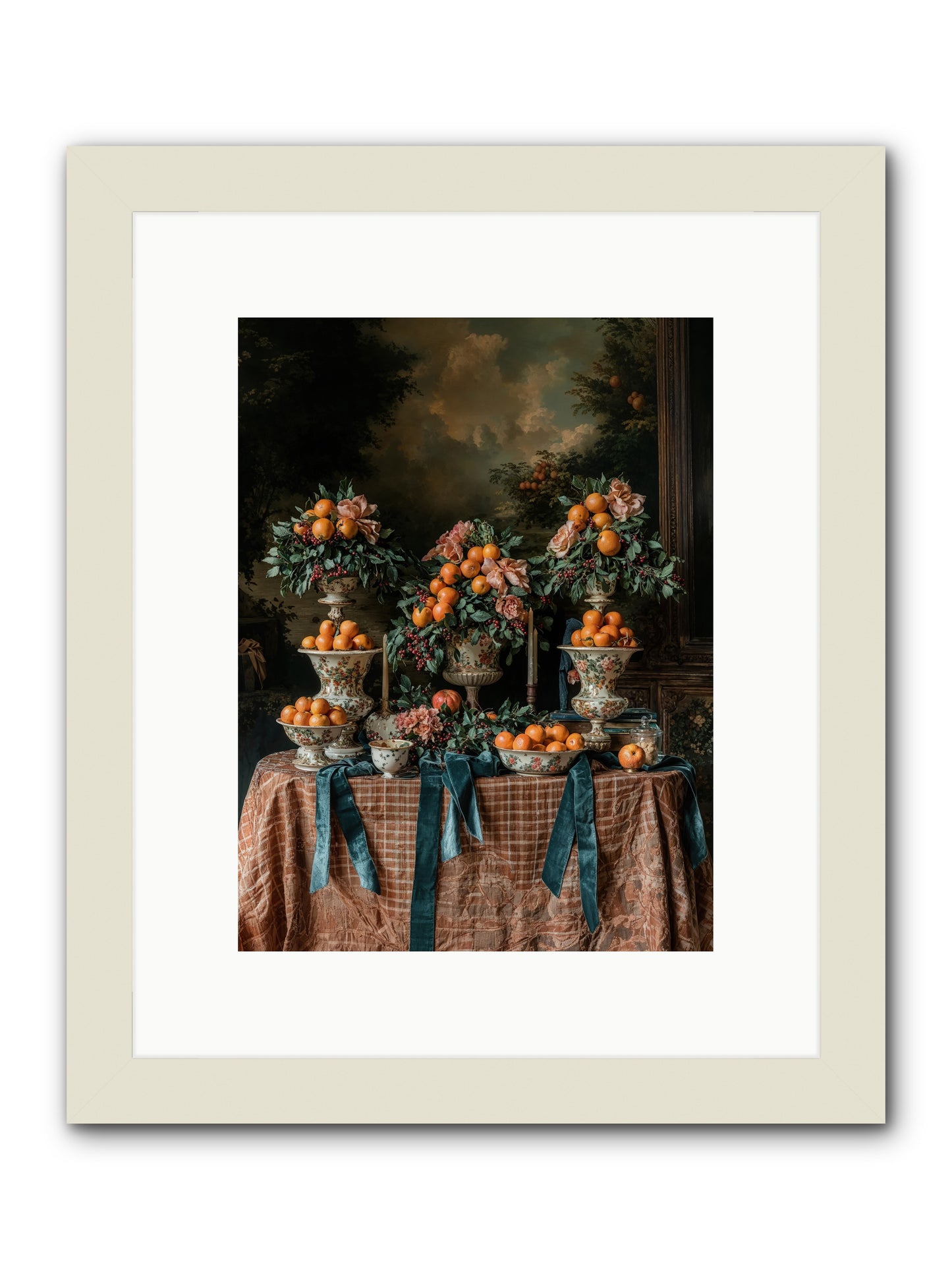 Theater Of Sweetness -- Framed Print - White 9x12