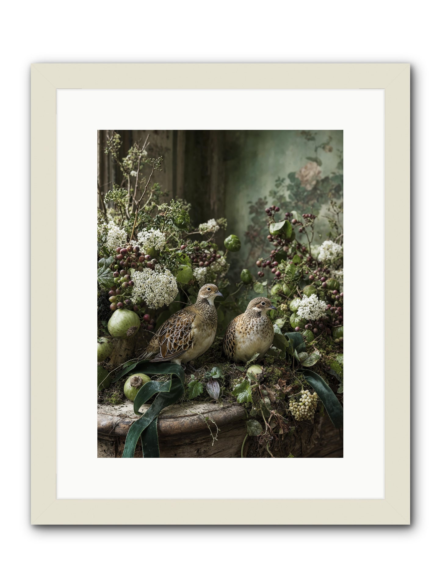 Theatre -- Framed Print - White 12x16