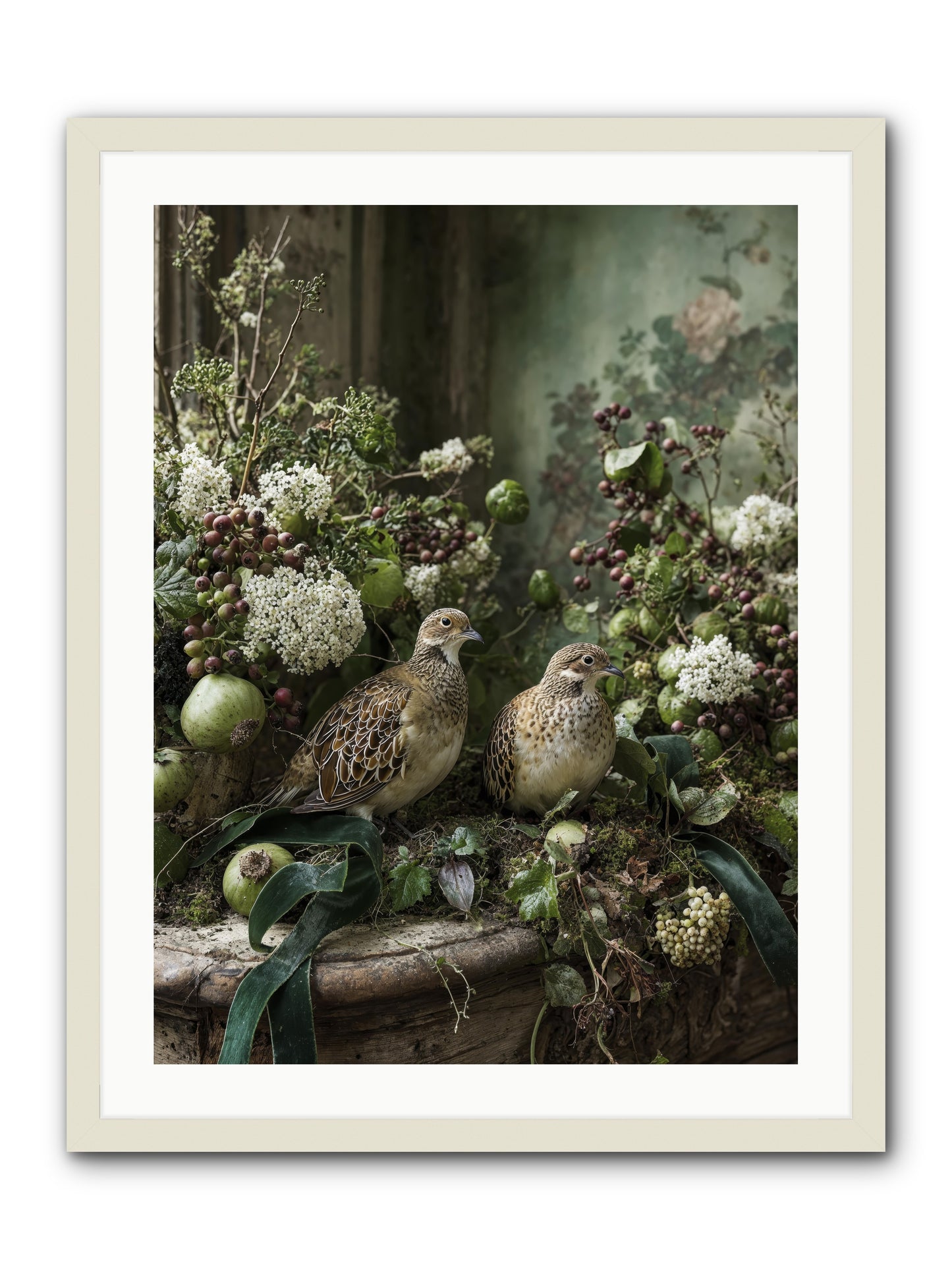 Theatre -- Framed Print - White 24x32