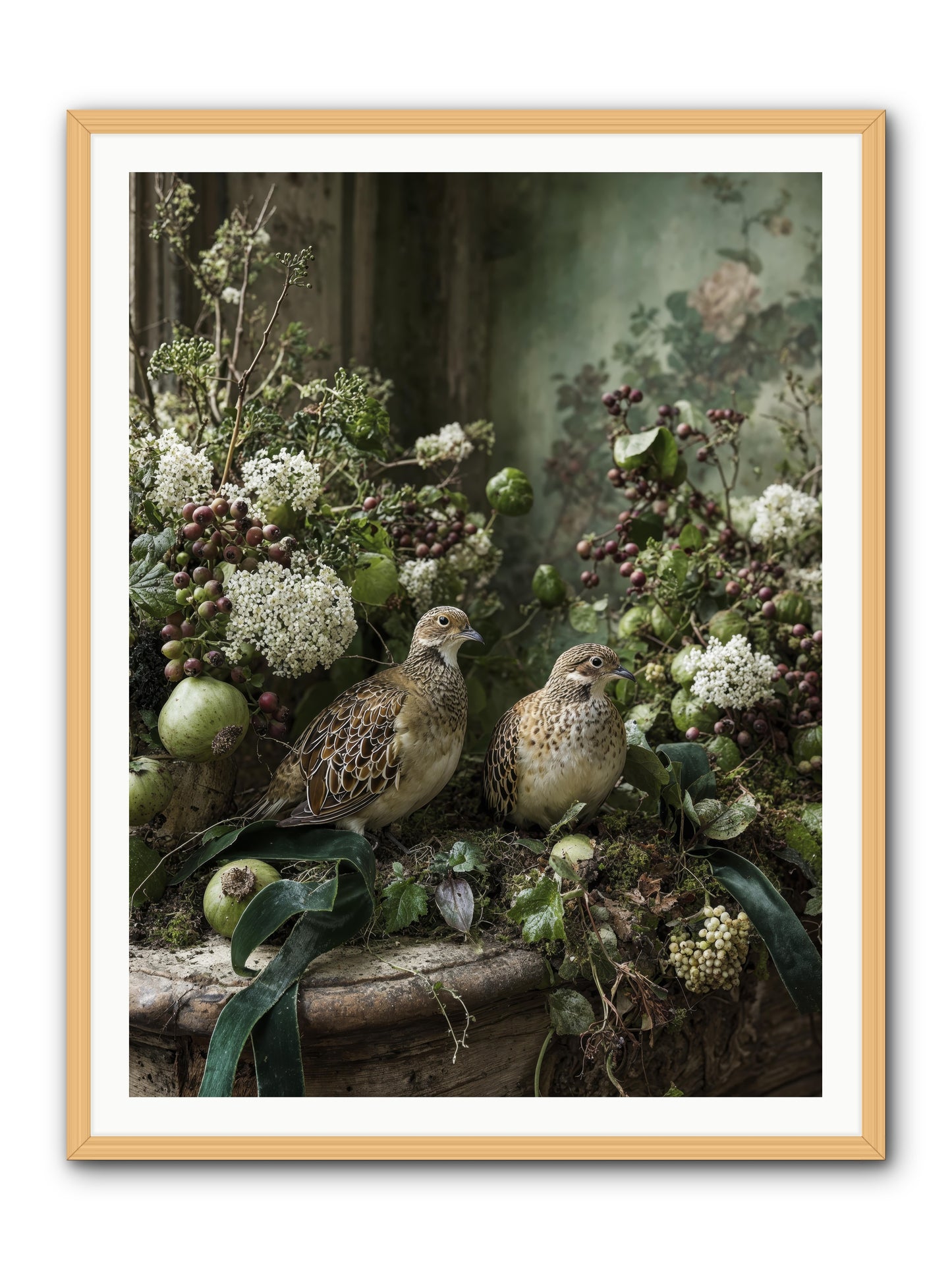 Theatre -- Framed Print - Natural 36x48