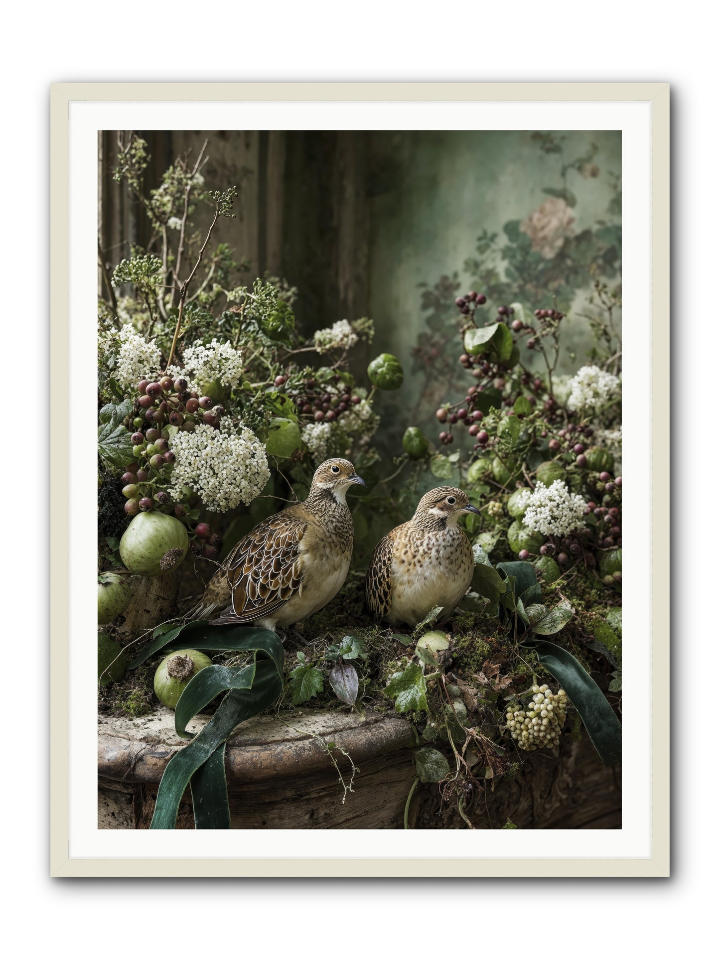Theatre -- Framed Print - White 36x48