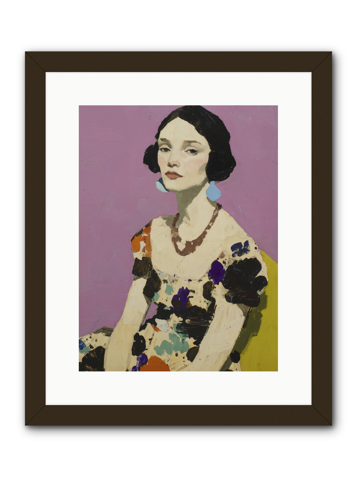 Theatre Queen -- Framed Print - Black 12x16