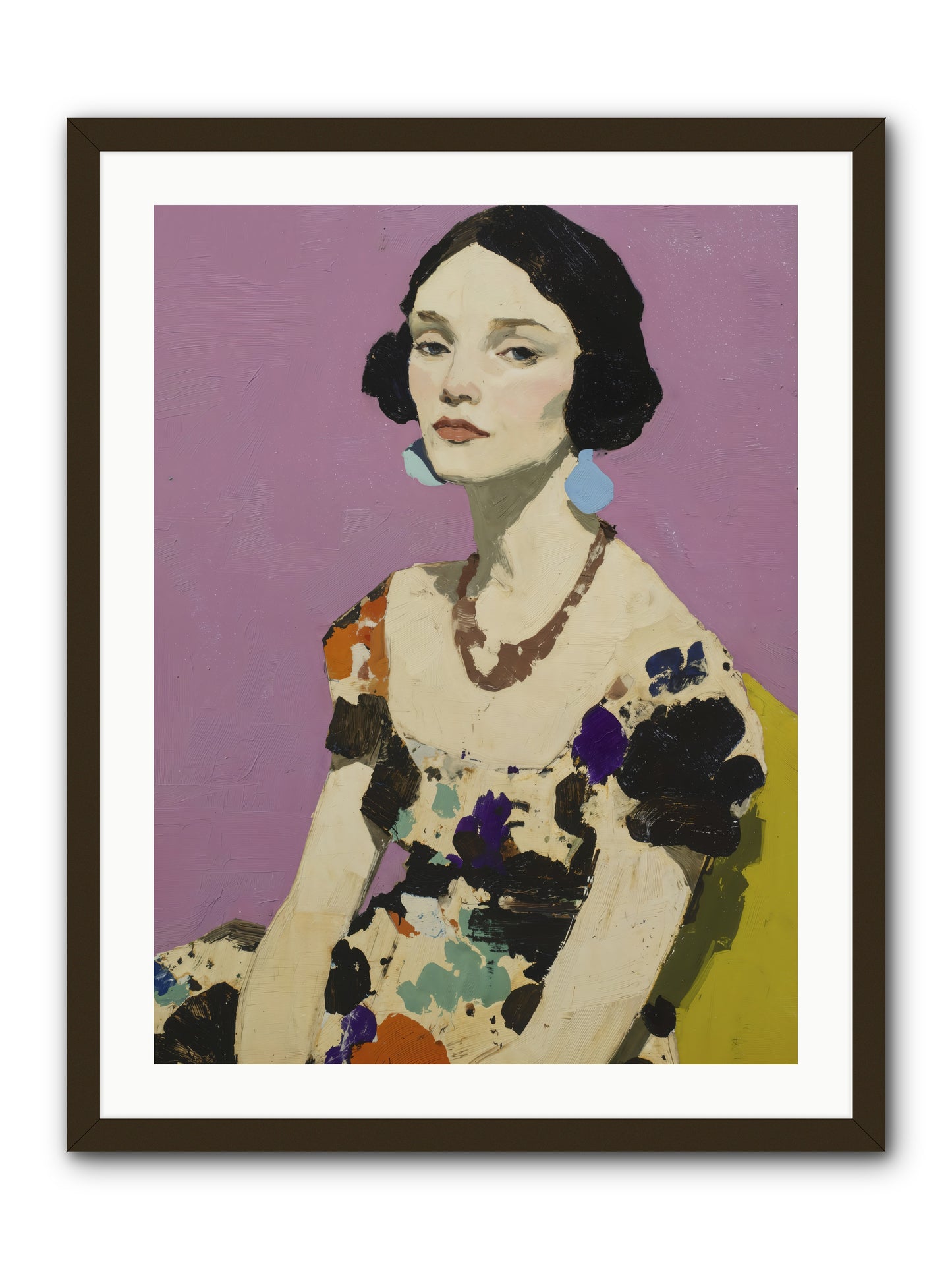 Theatre Queen -- Framed Print - Black 24x32