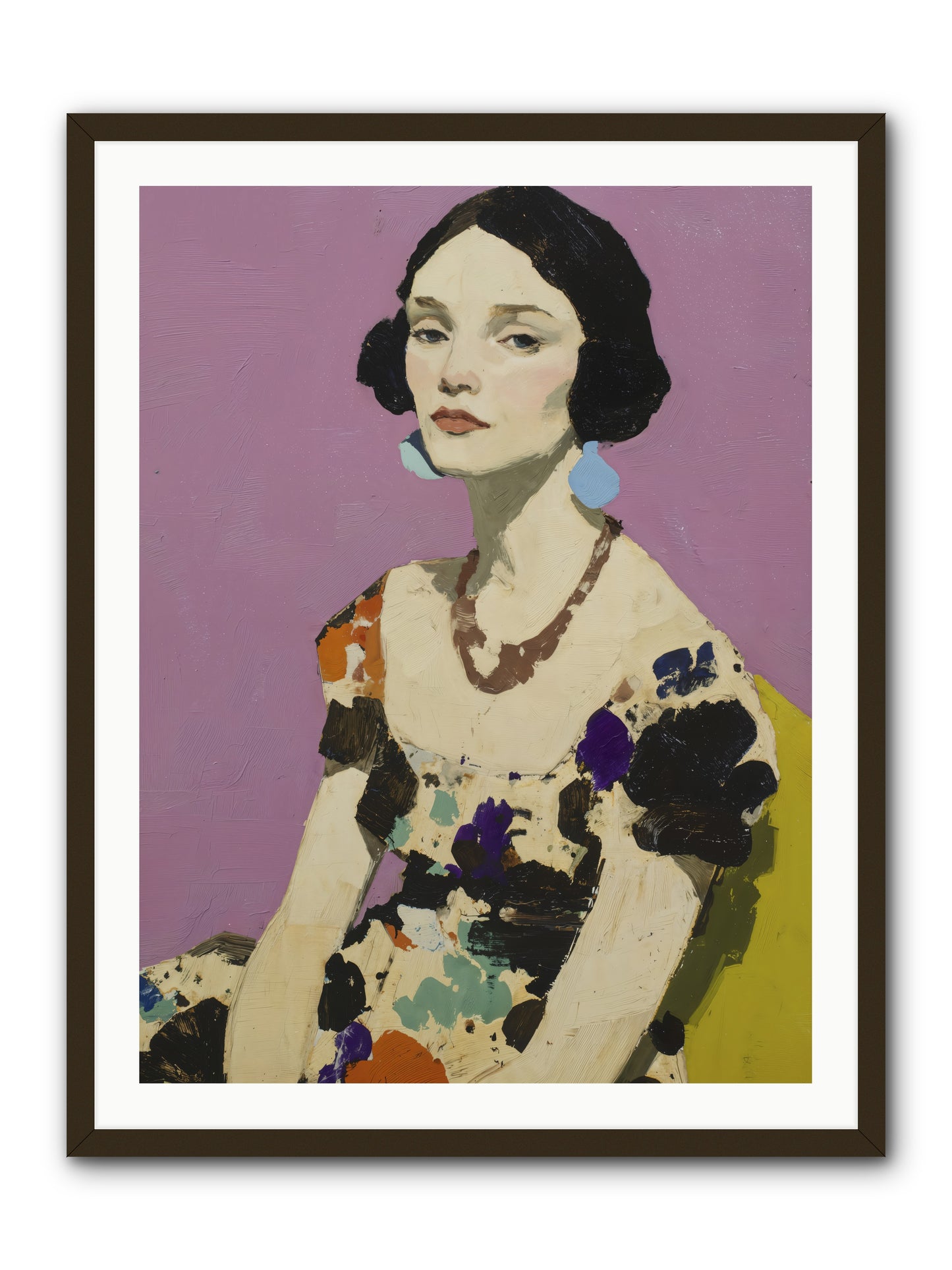 Theatre Queen -- Framed Print - Black 30x40