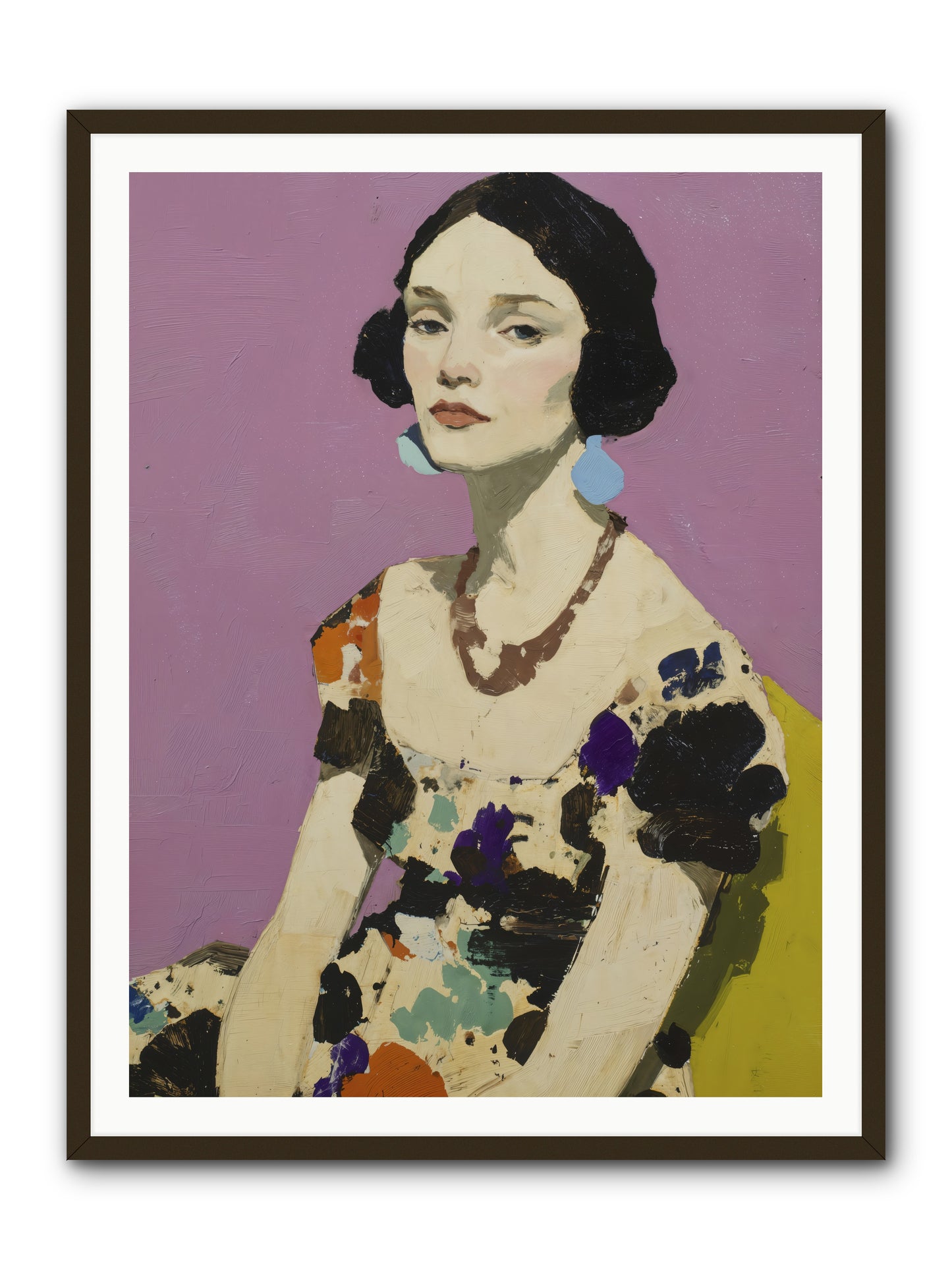 Theatre Queen -- Framed Print - Black 36x48