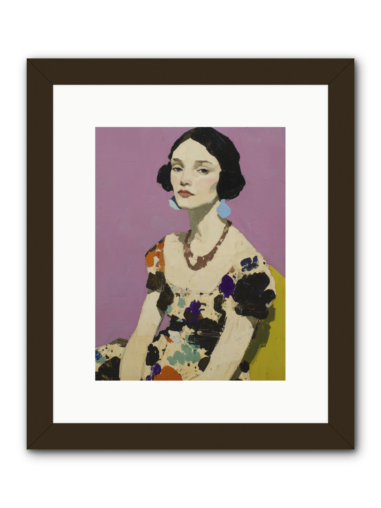 Theatre Queen -- Framed Print - Black 9x12