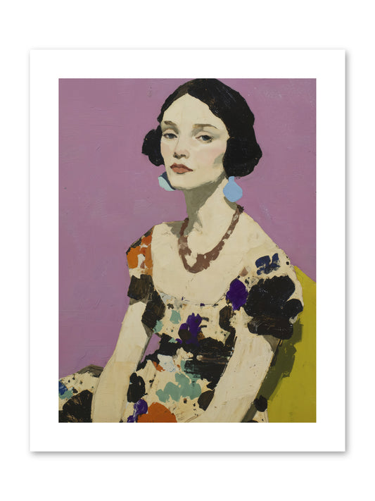 Theatre Queen -- Paper Print 9x12