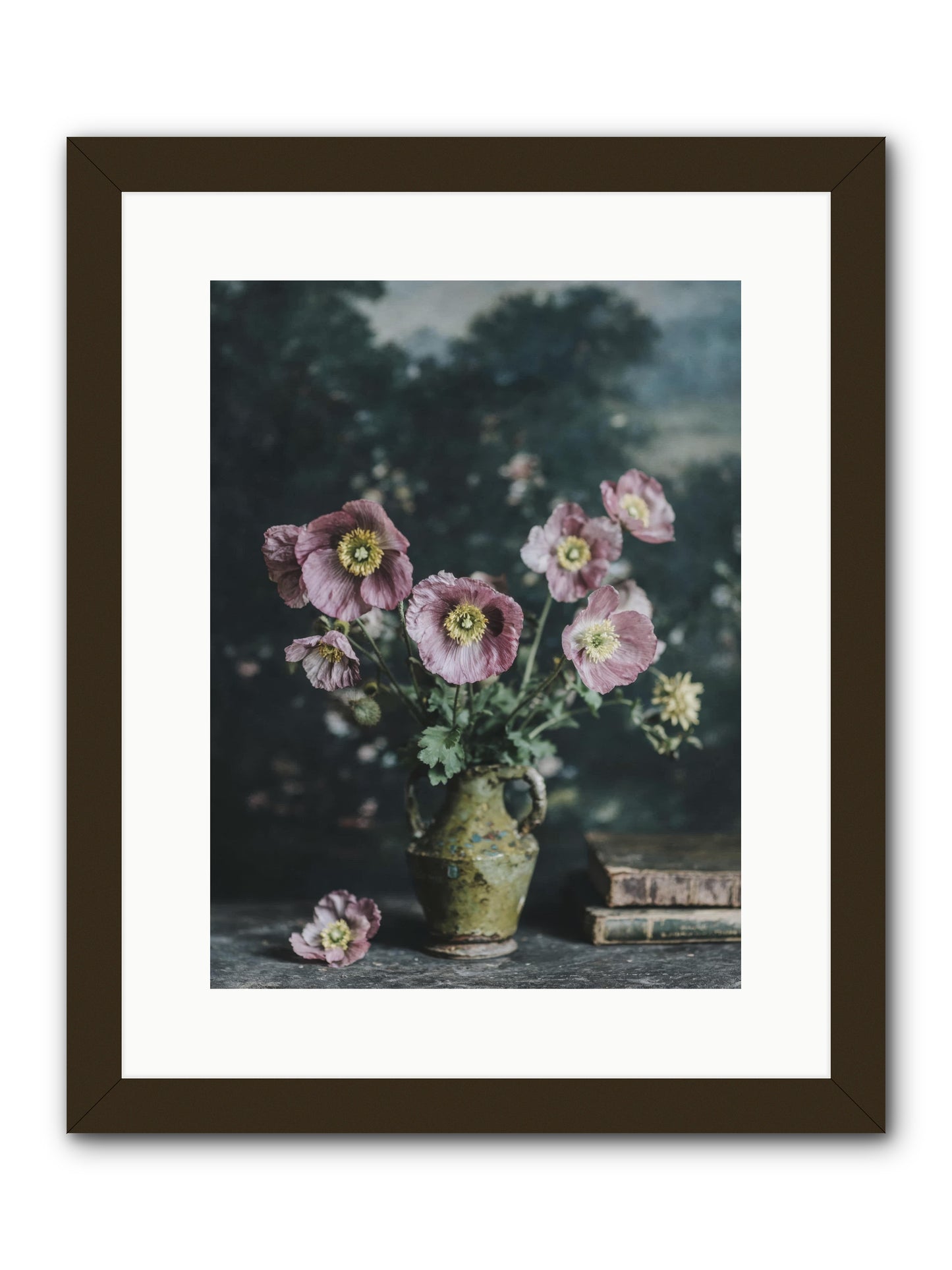Theatrical times -- Framed Print - Black 12x16
