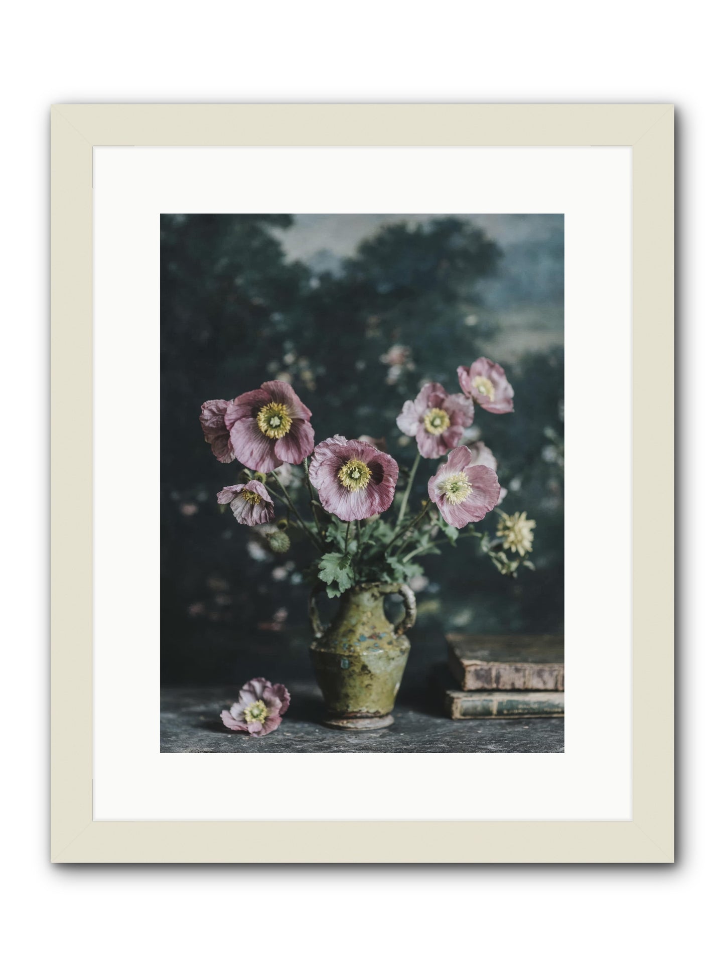 Theatrical times -- Framed Print - White 12x16