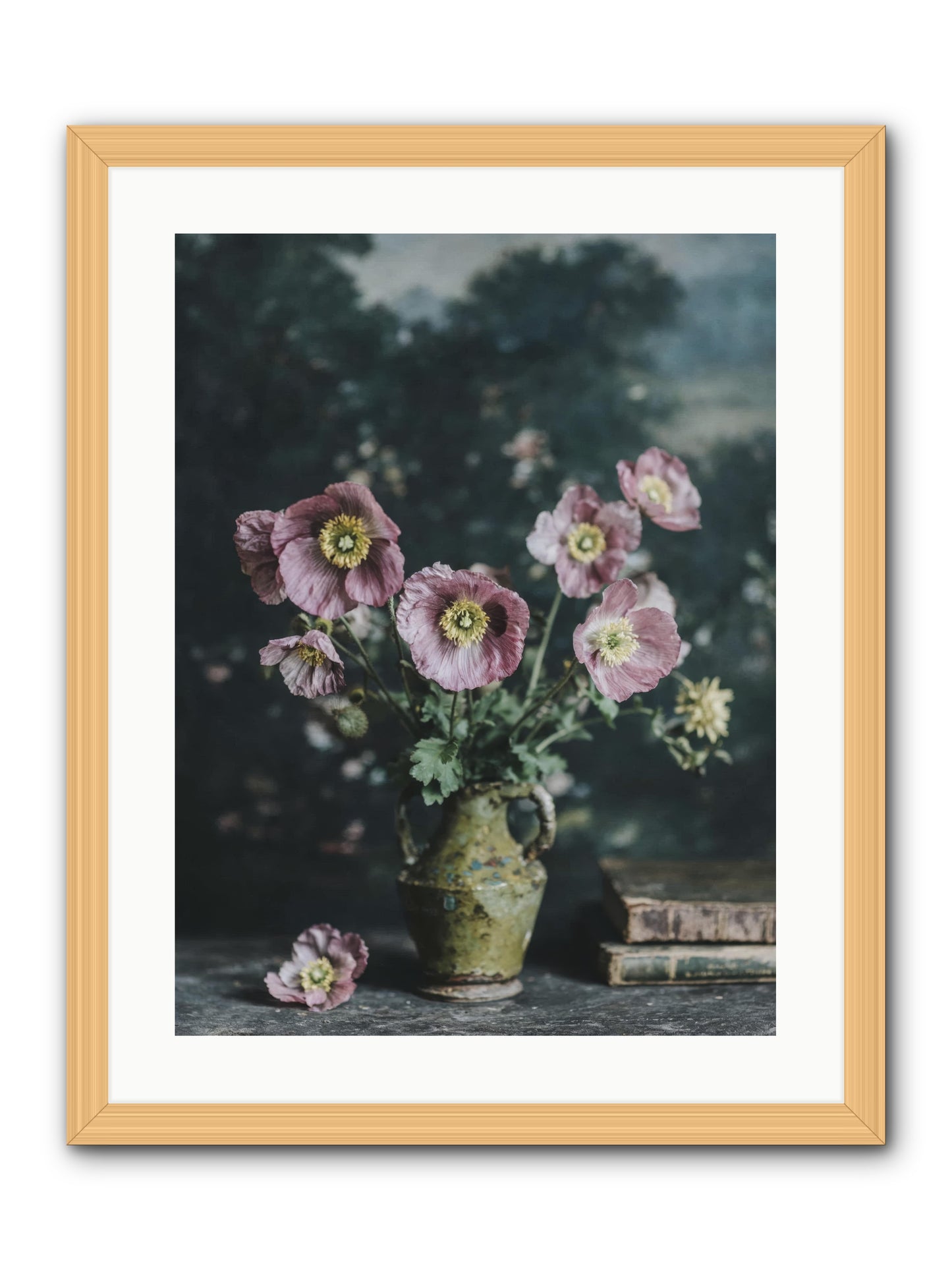 Theatrical times -- Framed Print - Natural 18x24