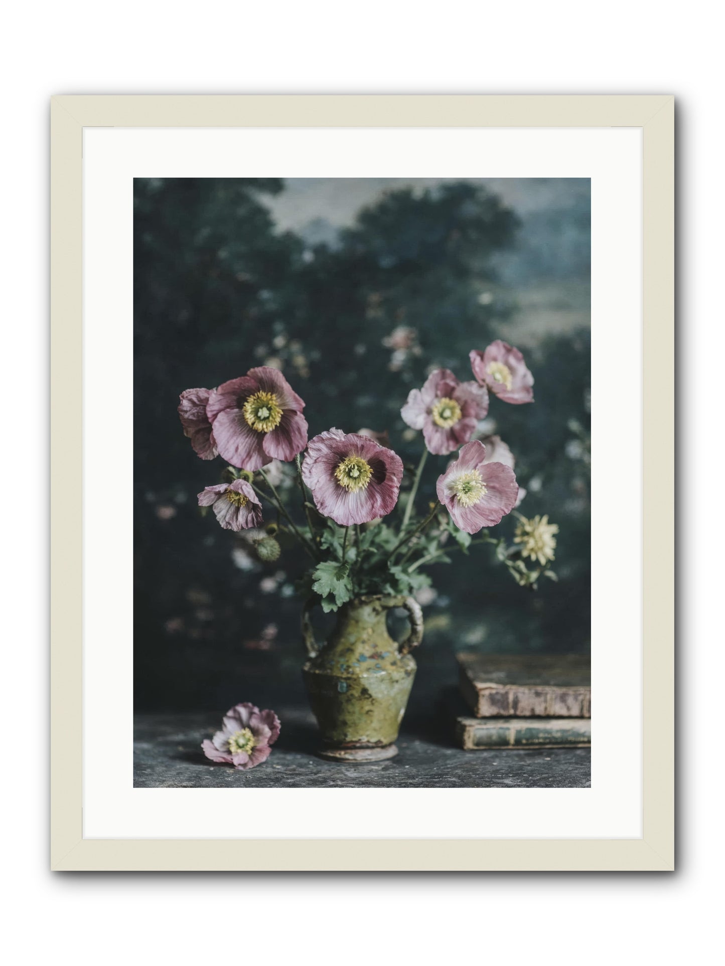 Theatrical times -- Framed Print - White 18x24
