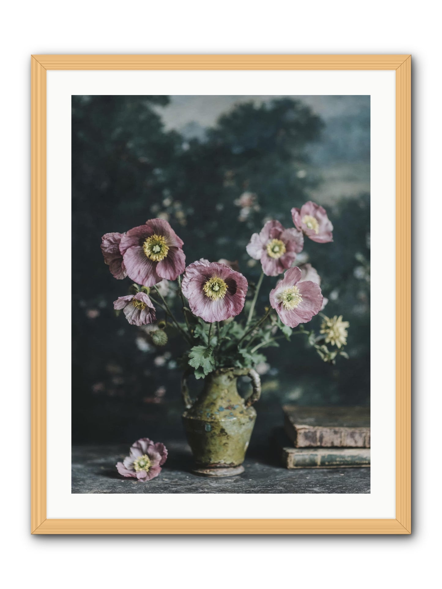 Theatrical times -- Framed Print - Natural 24x32