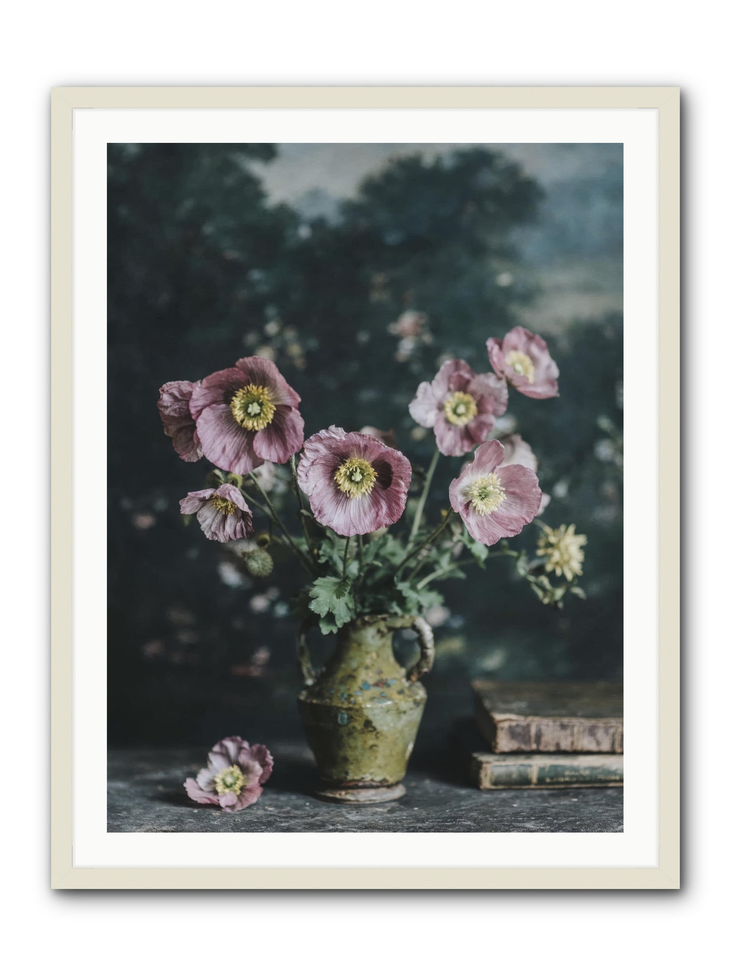 Theatrical times -- Framed Print - White 30x40
