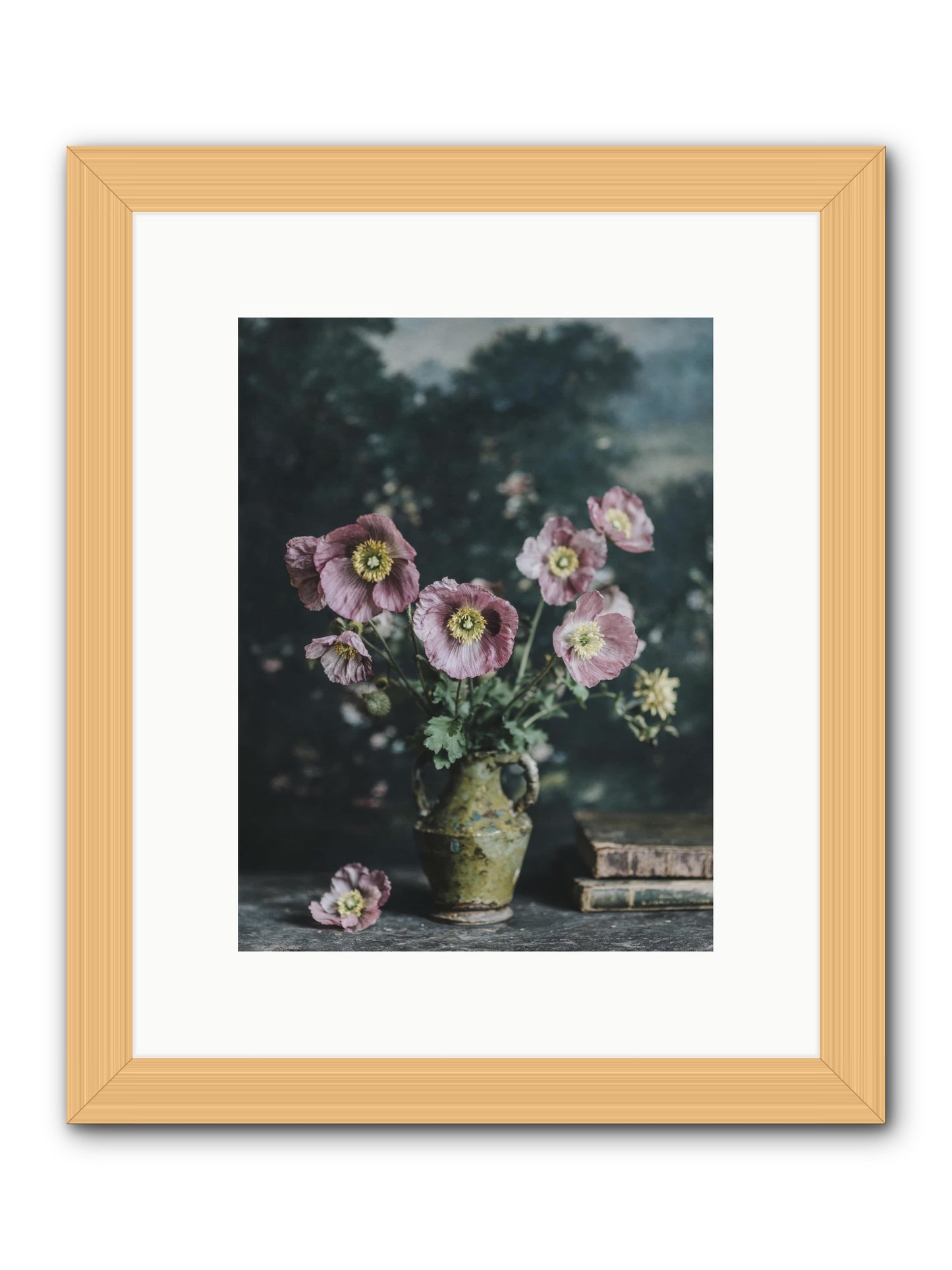 Theatrical times -- Framed Print - Natural 9x12