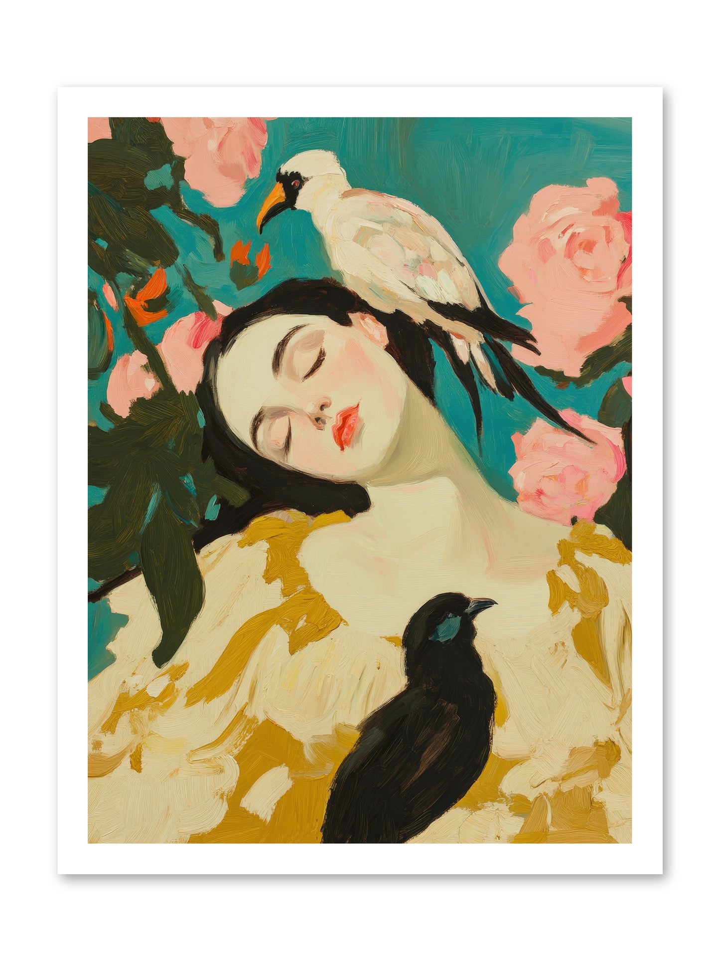 Theodora Nightshade-REZ -- Loose Canvas Print 18x24