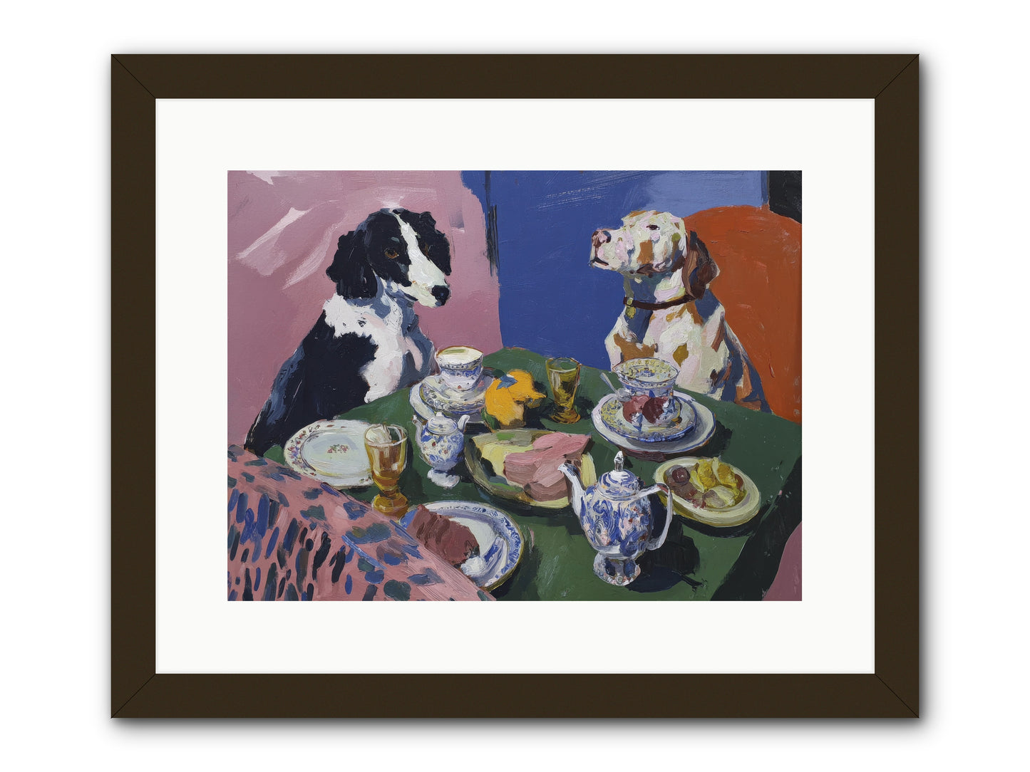 They Knew Better -- Framed Print - Black 16x12