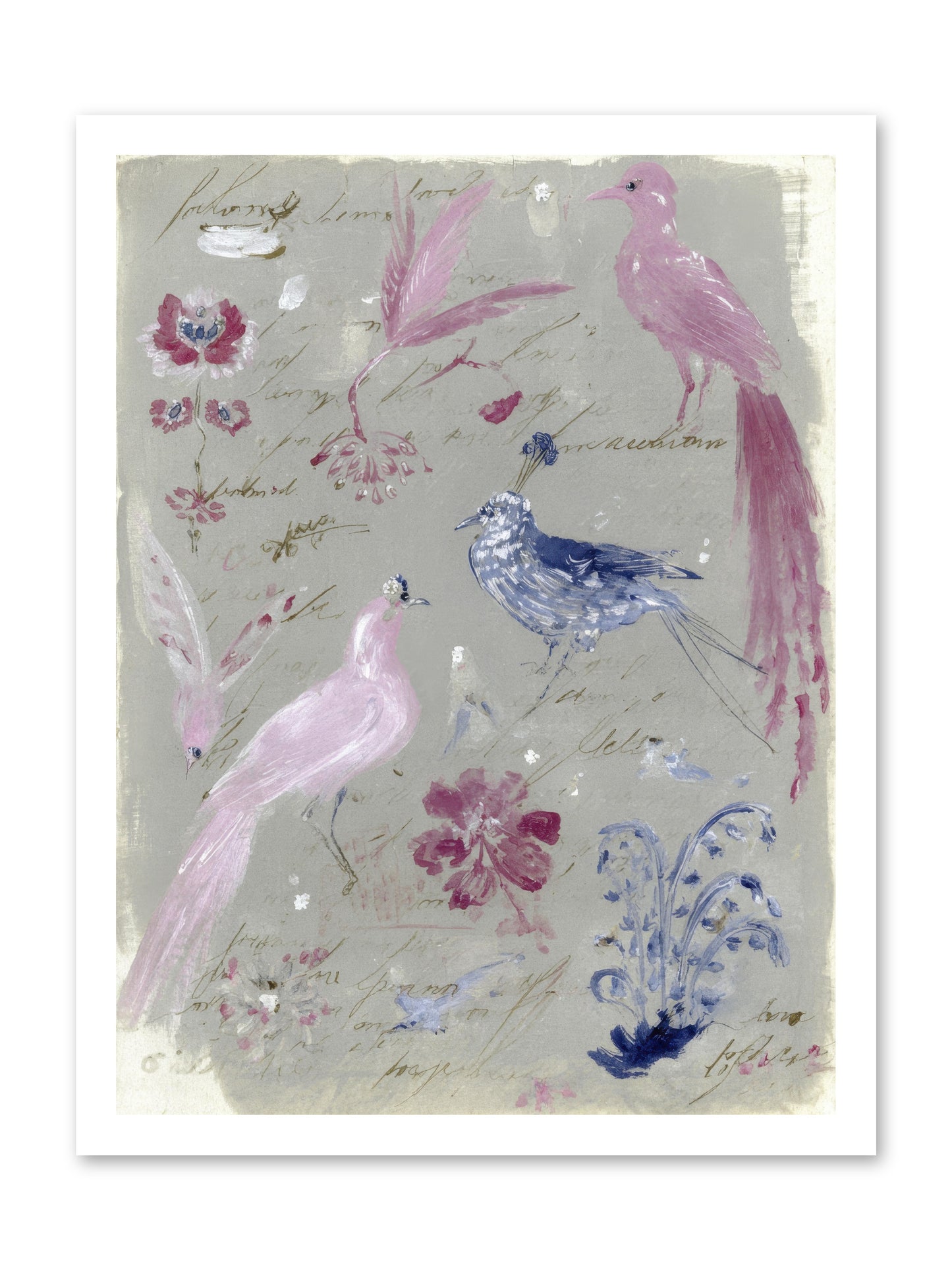 Thimble & Moon Society -- Loose Canvas Print 18x24