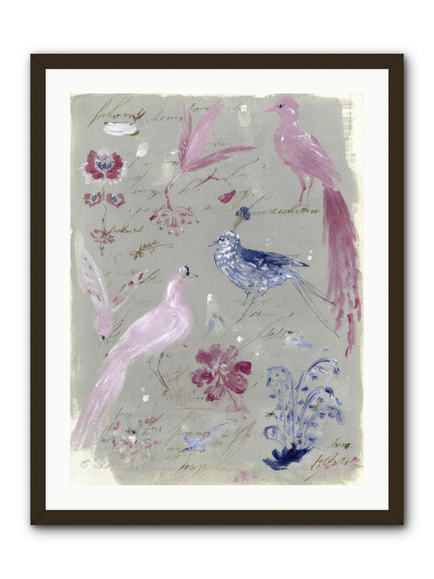 Thimble & Moon Society -- Framed Print - Black 24x32
