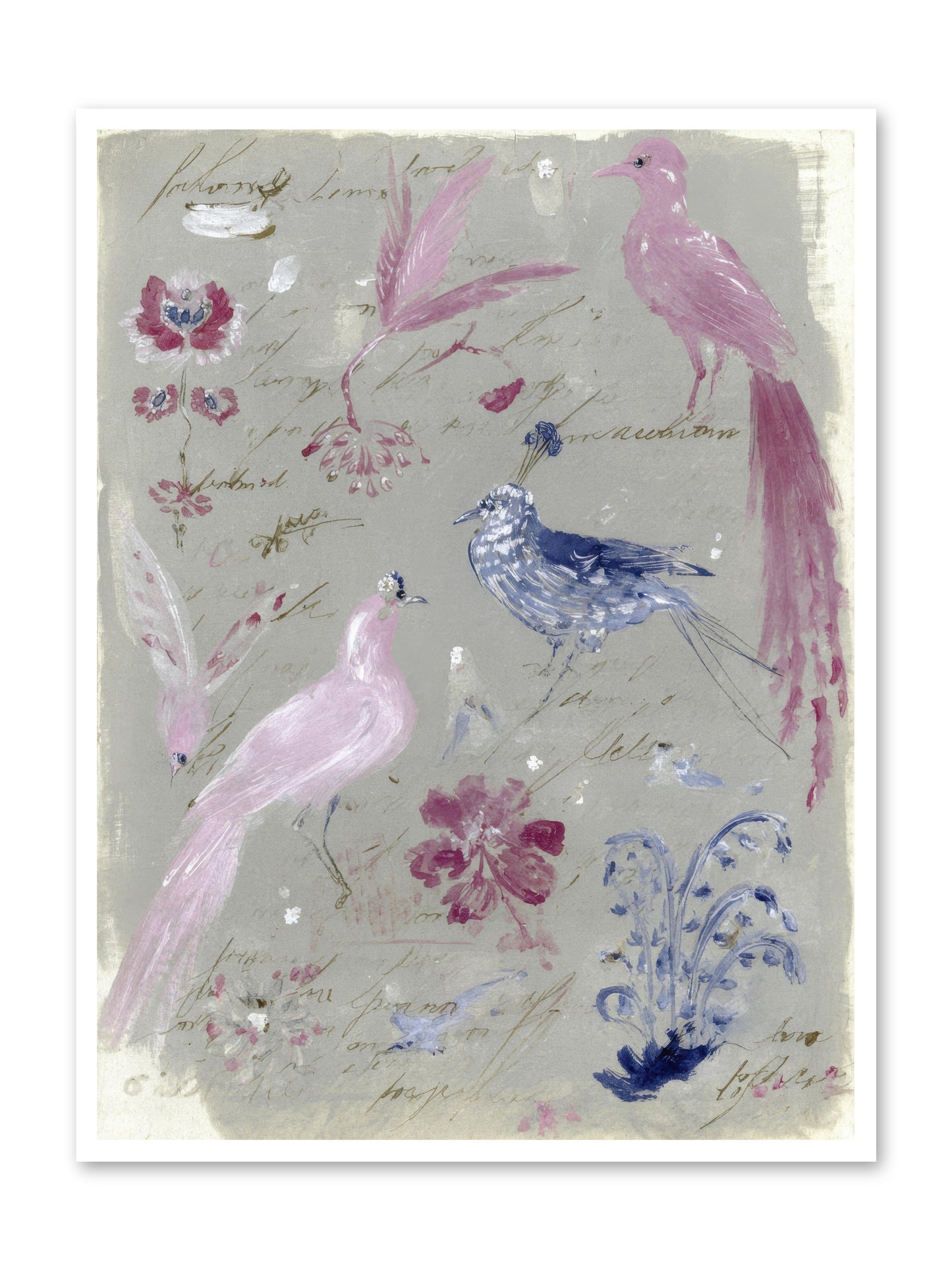 Thimble & Moon Society -- Loose Canvas Print 36x48