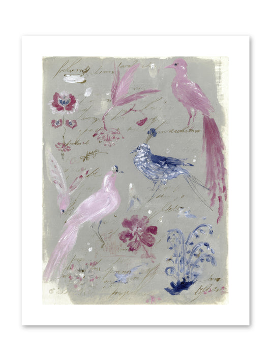 Thimble & Moon Society -- Paper Print 9x12