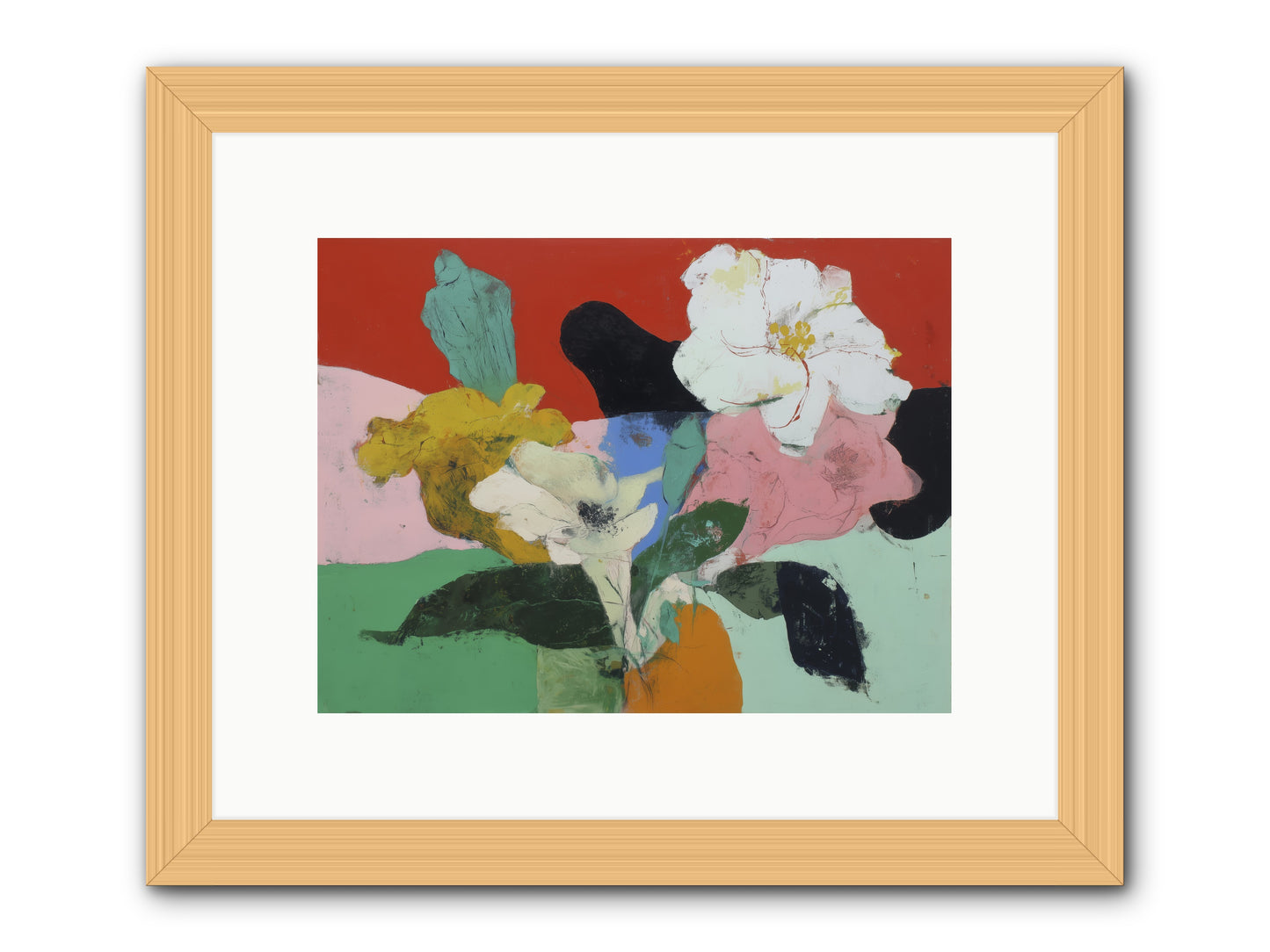 This Day -- Framed Print - Natural 12x9