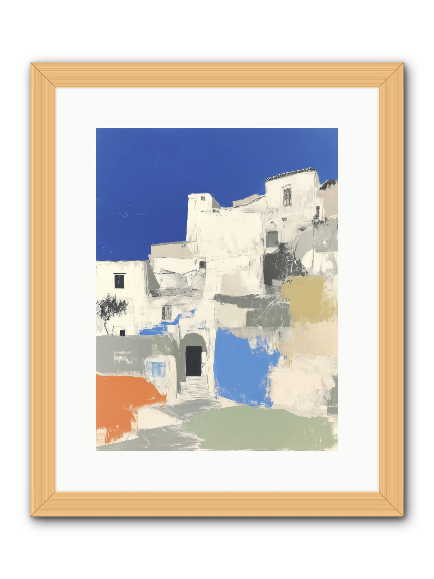 Thistleborne -- Framed Print - Natural 12x16