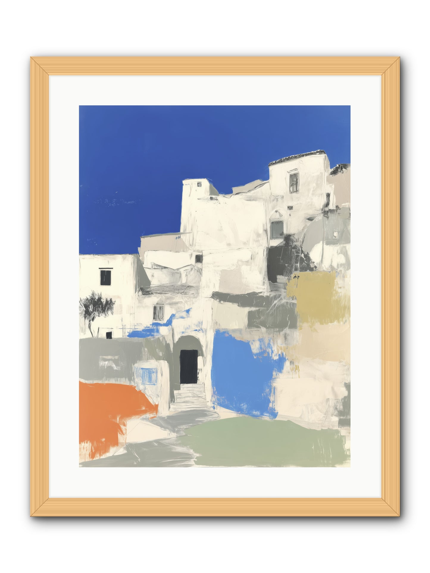 Thistleborne -- Framed Print - Natural 18x24
