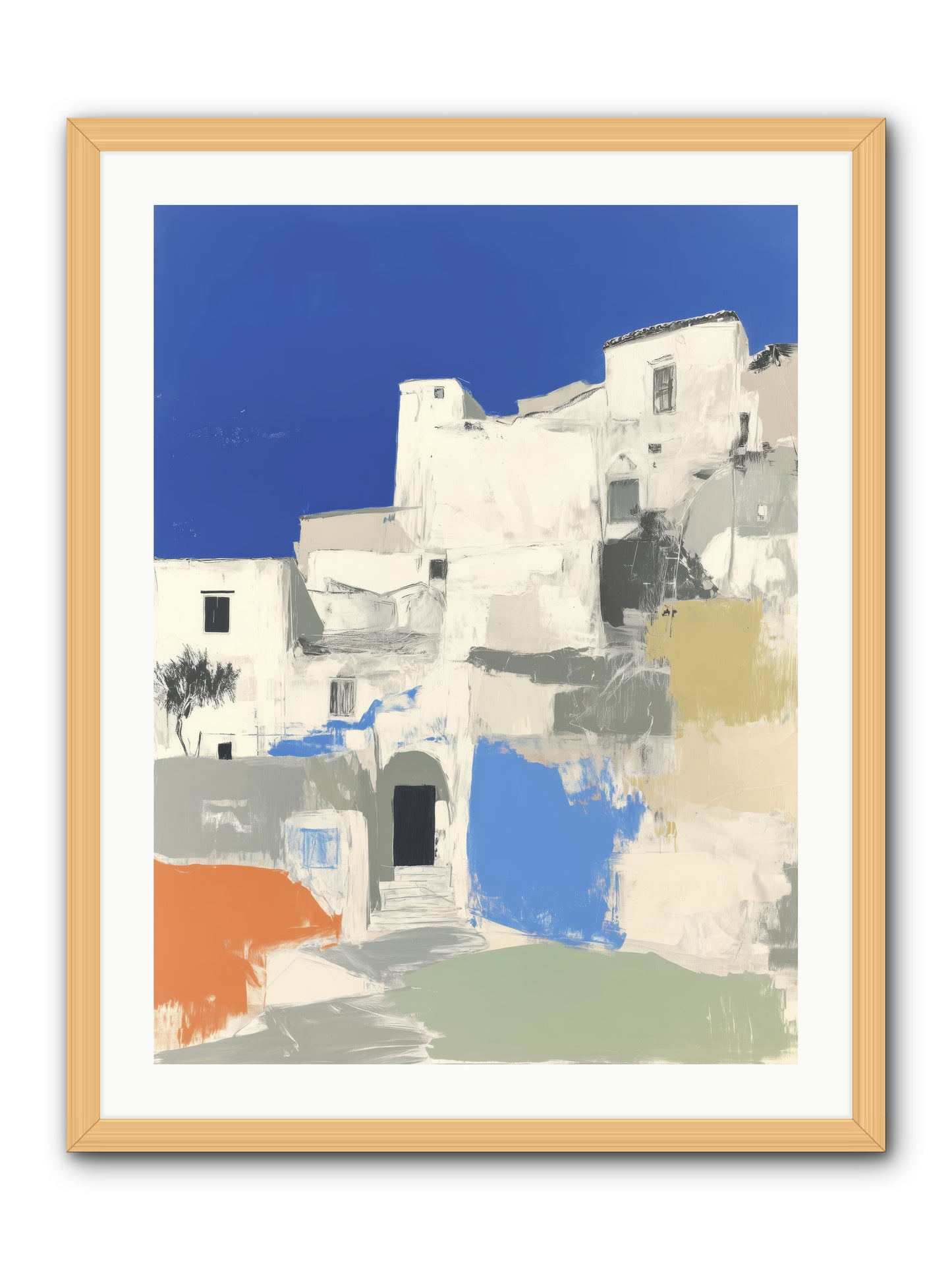 Thistleborne -- Framed Print - Natural 24x32