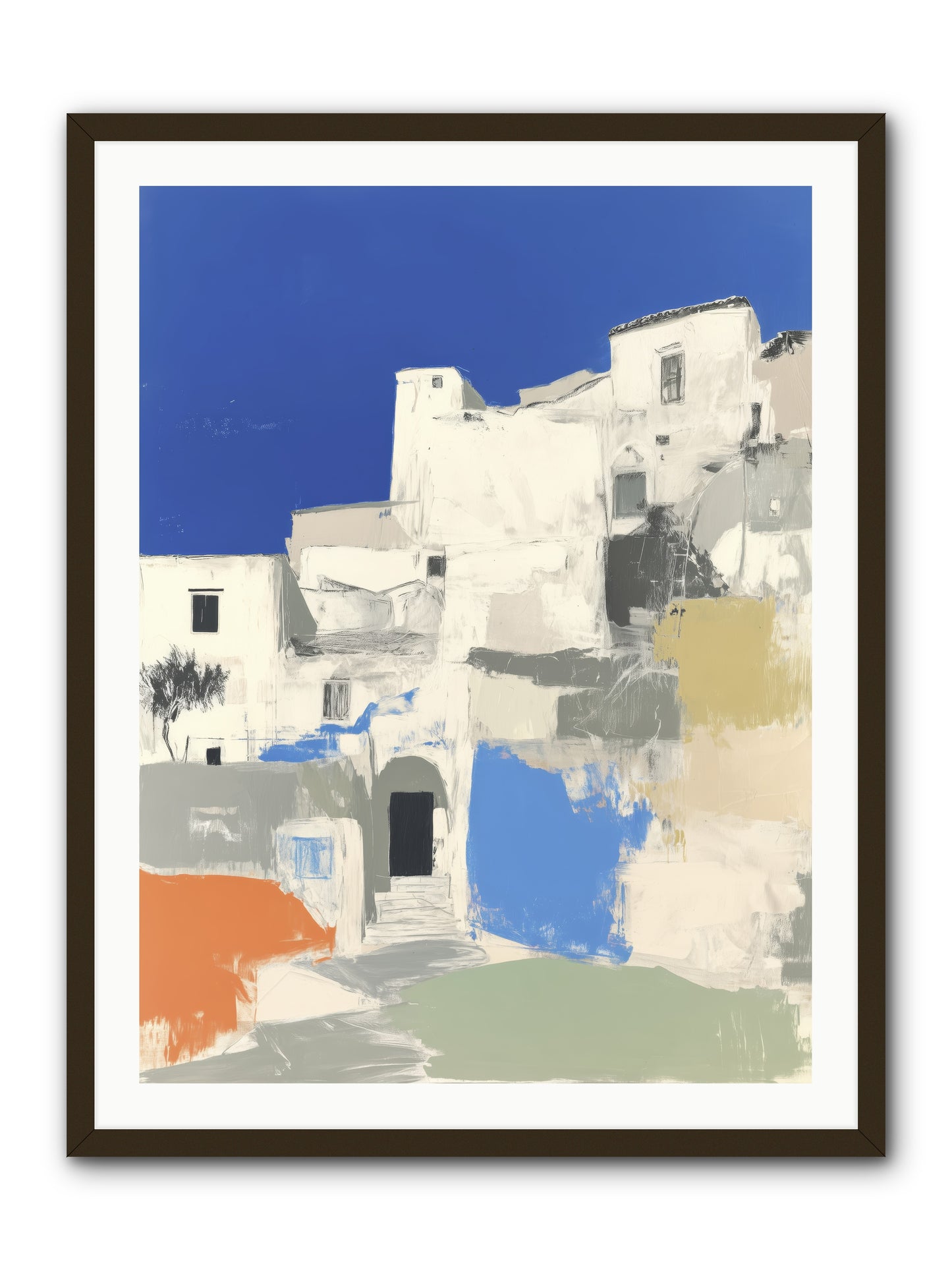 Thistleborne -- Framed Print - Black 30x40