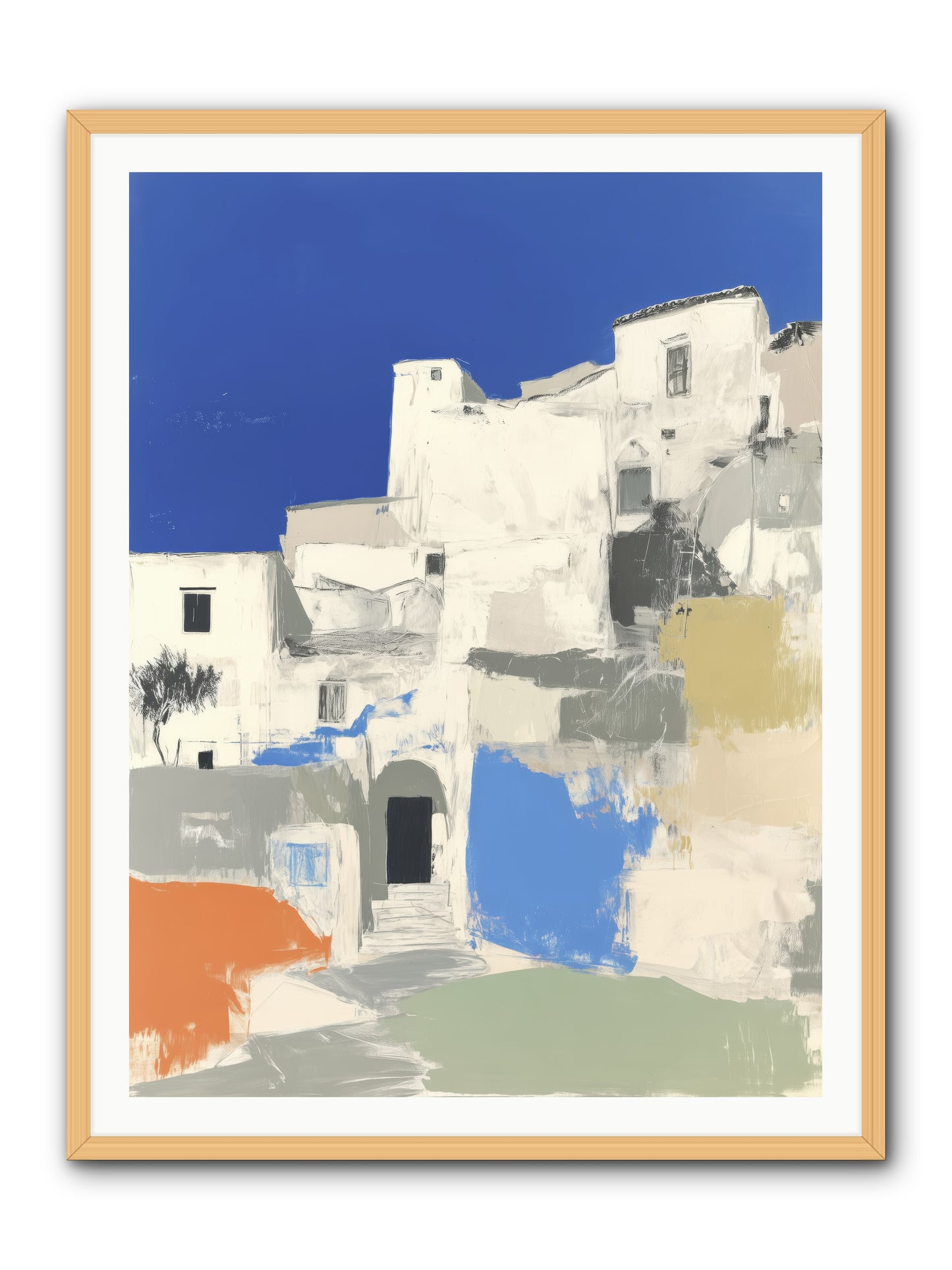 Thistleborne -- Framed Print - Natural 36x48