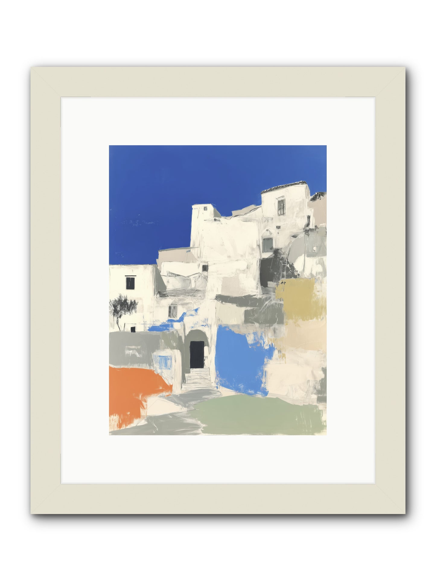 Thistleborne -- Framed Print - White 9x12