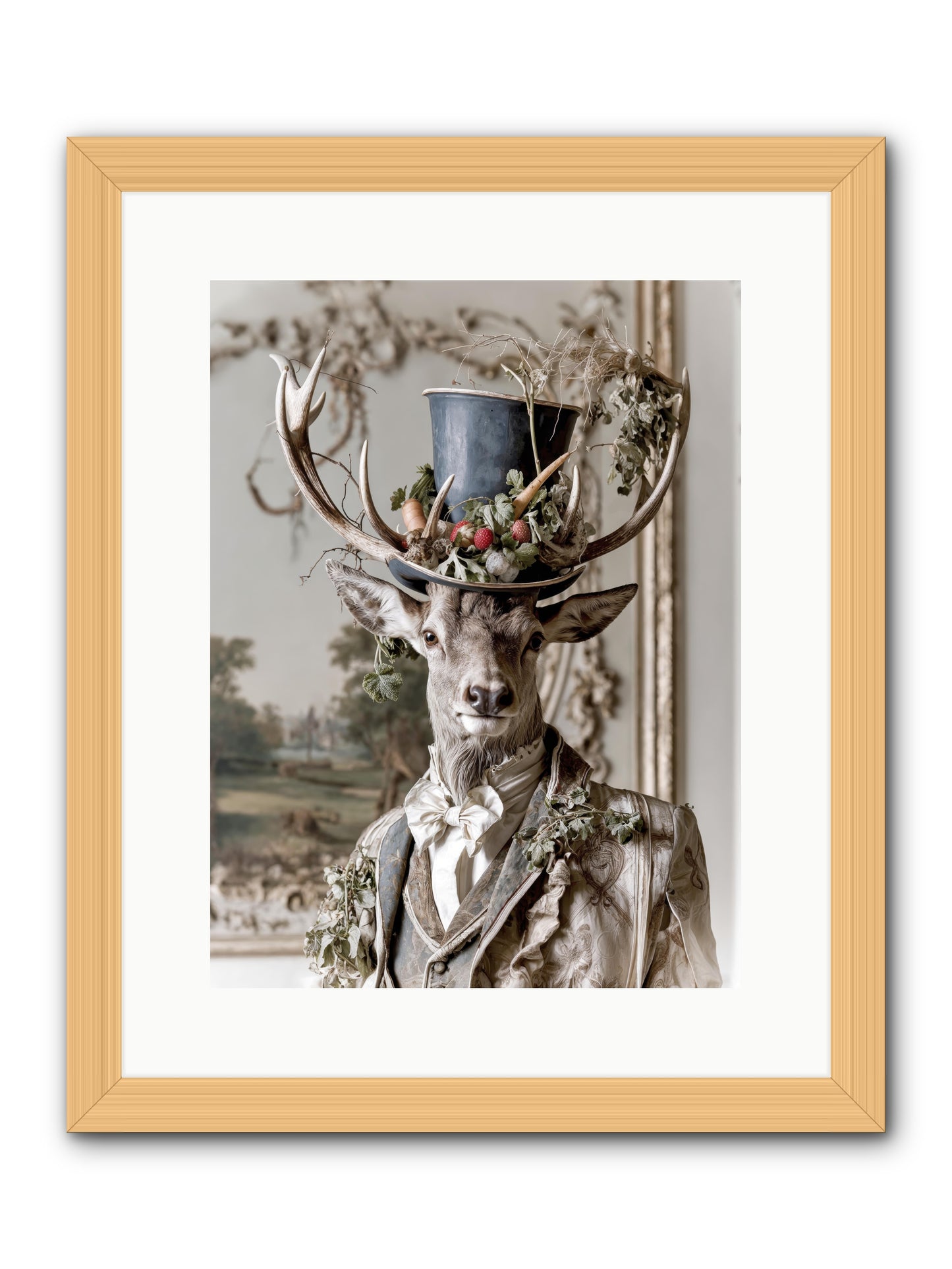 Thornborn -- Framed Print - Natural 12x16