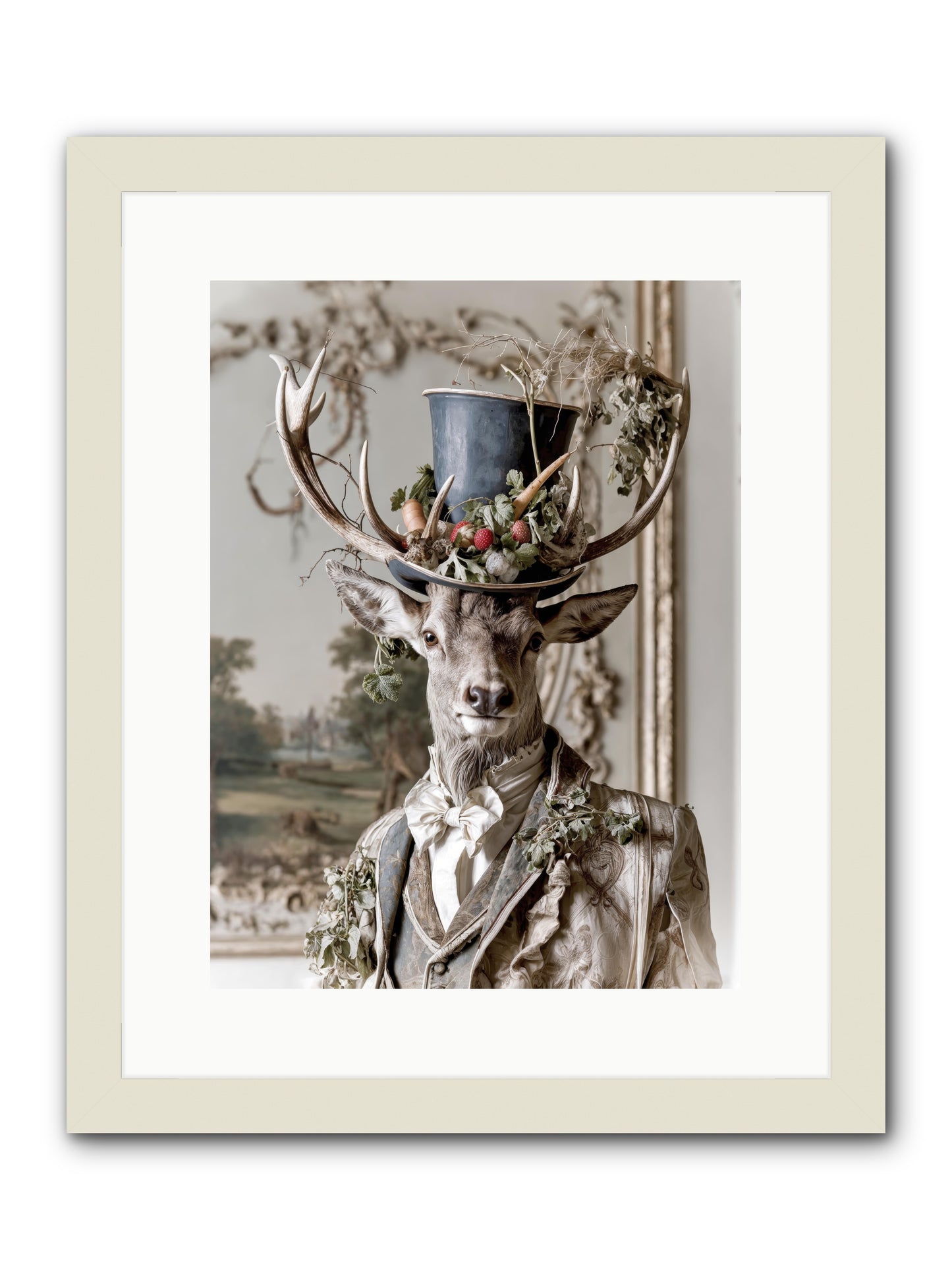 Thornborn -- Framed Print - White 12x16