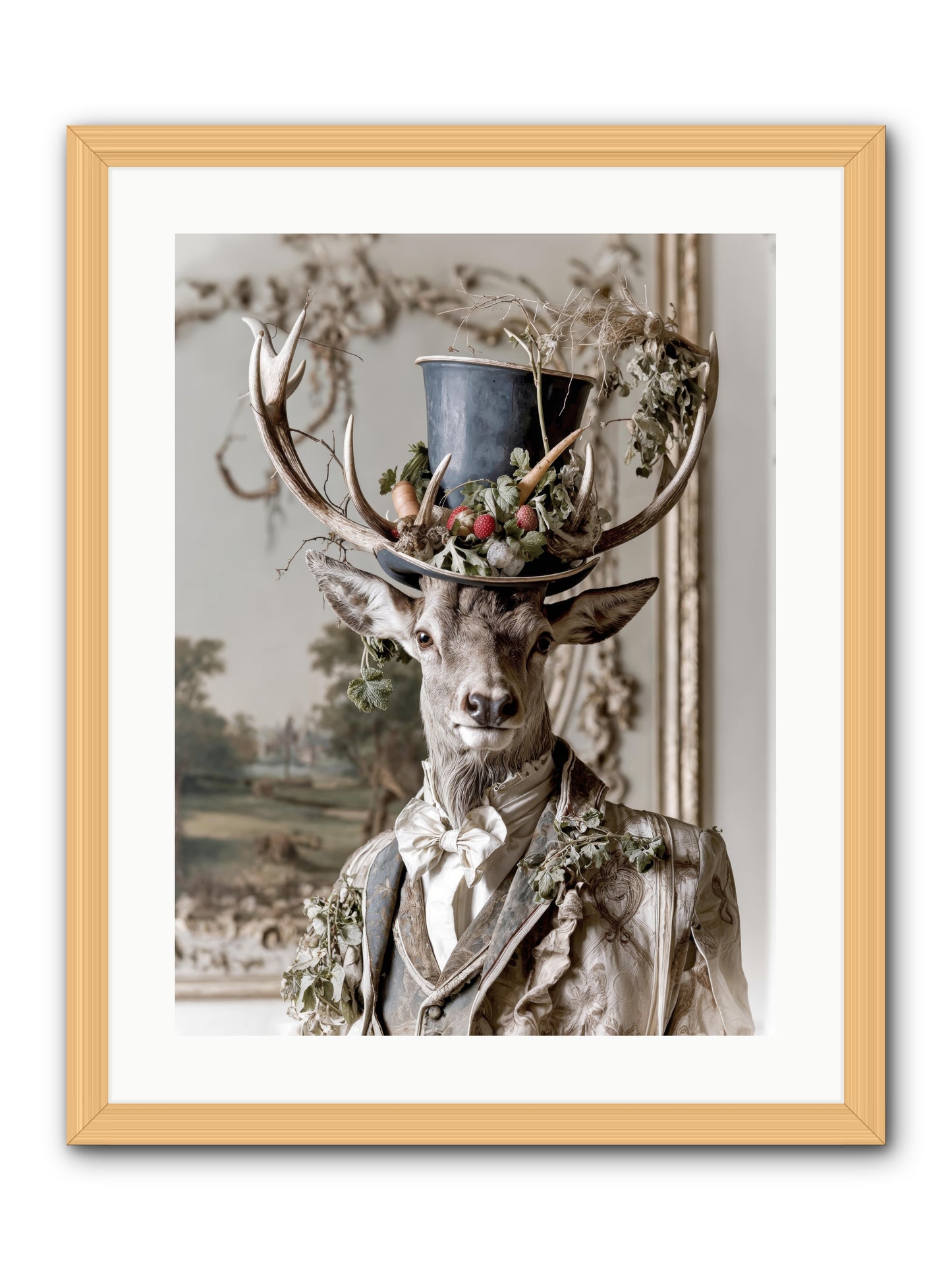 Thornborn -- Framed Print - Natural 18x24