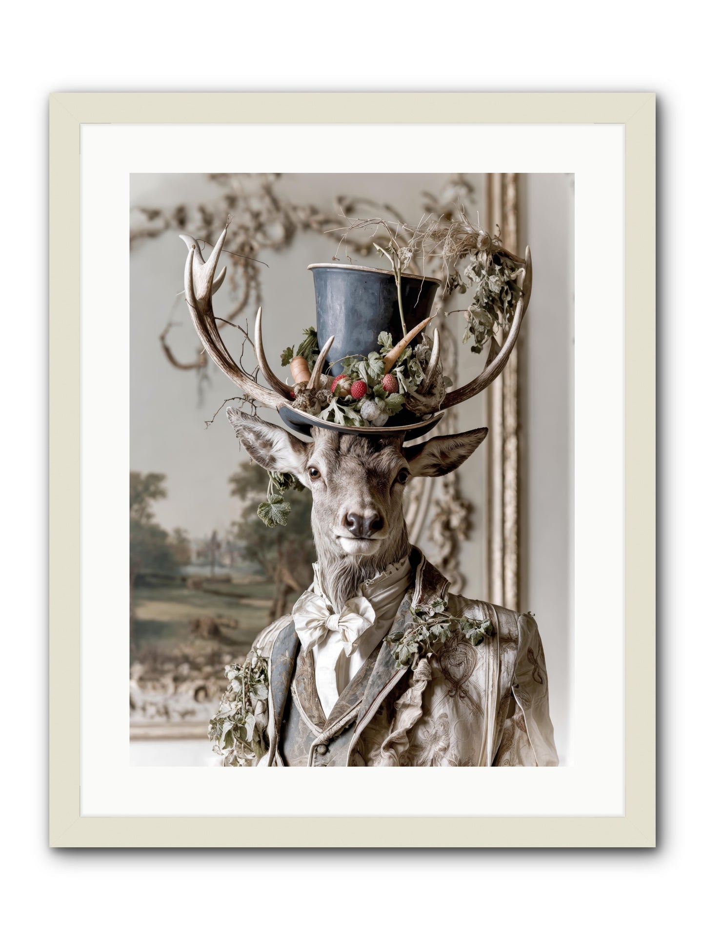 Thornborn -- Framed Print - White 18x24