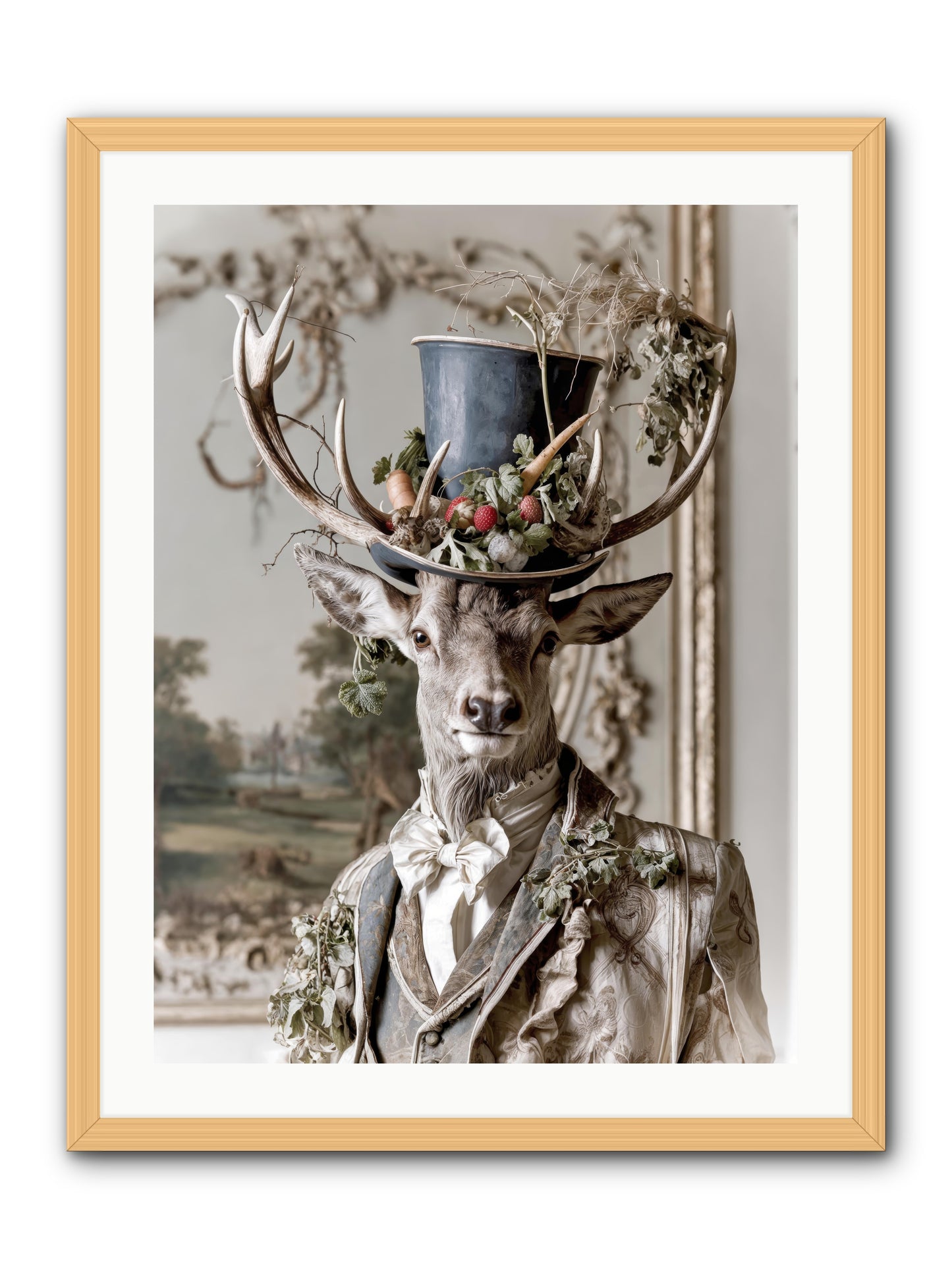 Thornborn -- Framed Print - Natural 24x32