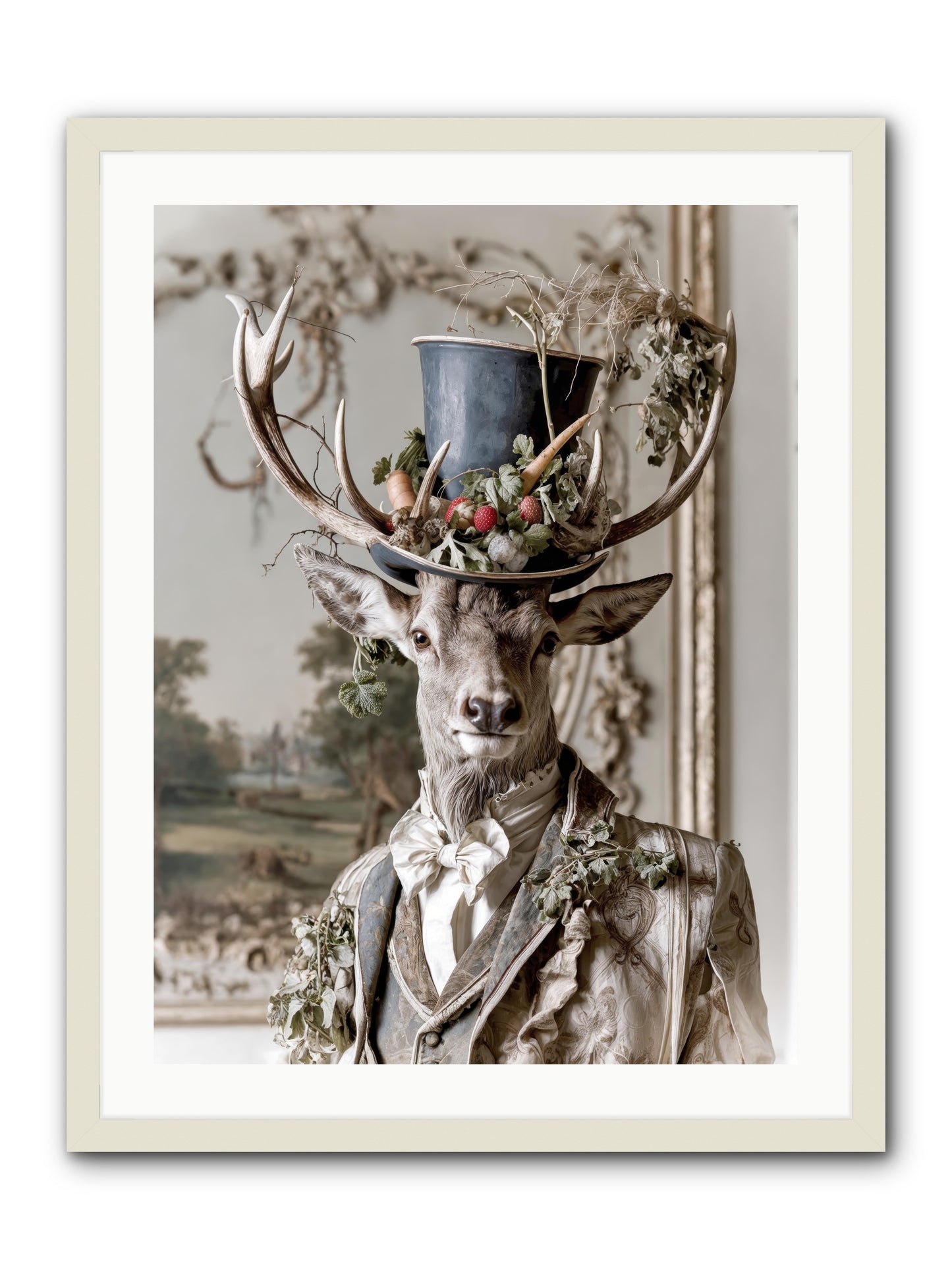 Thornborn -- Framed Print - White 24x32