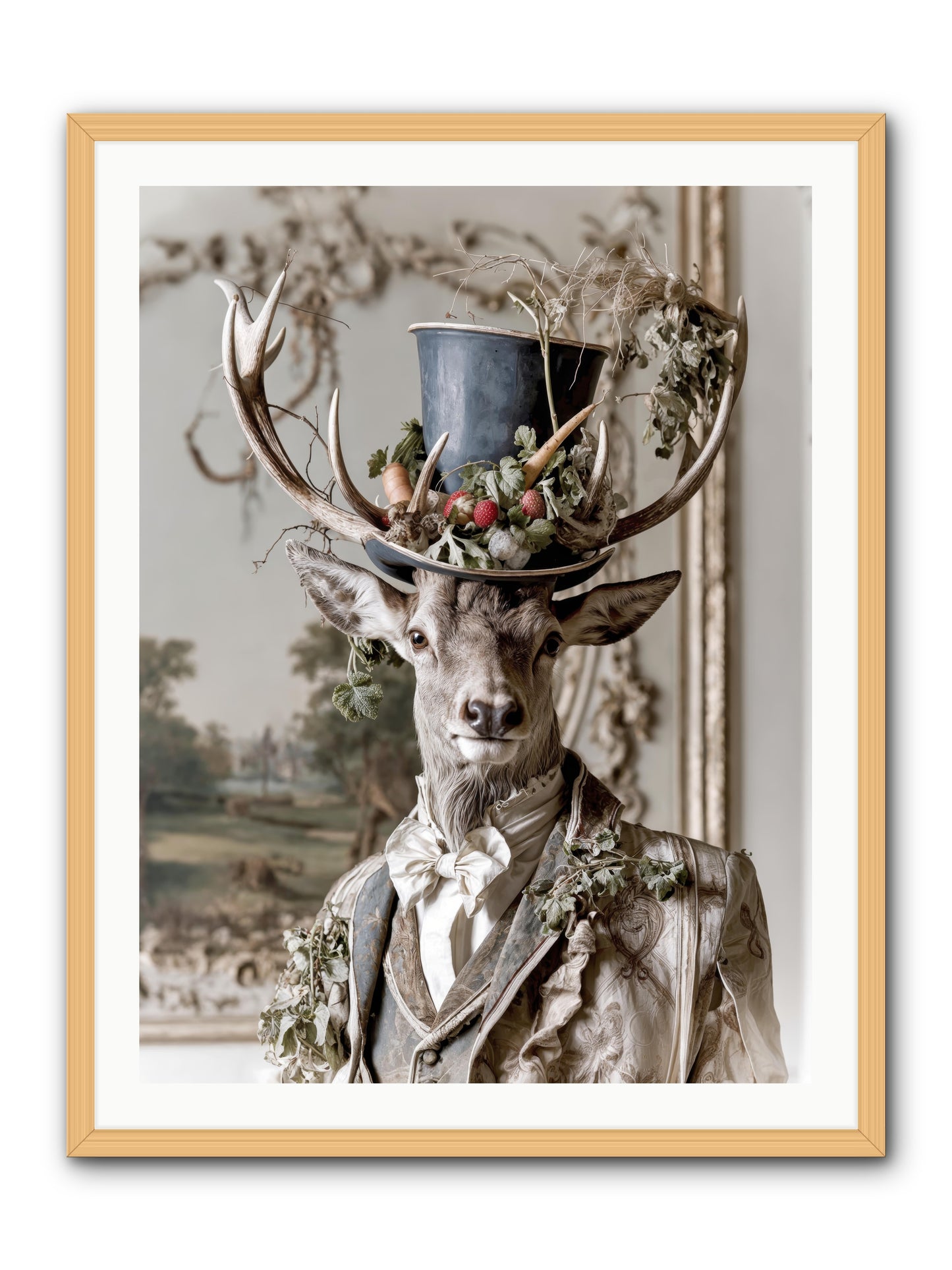 Thornborn -- Framed Print - Natural 30x40